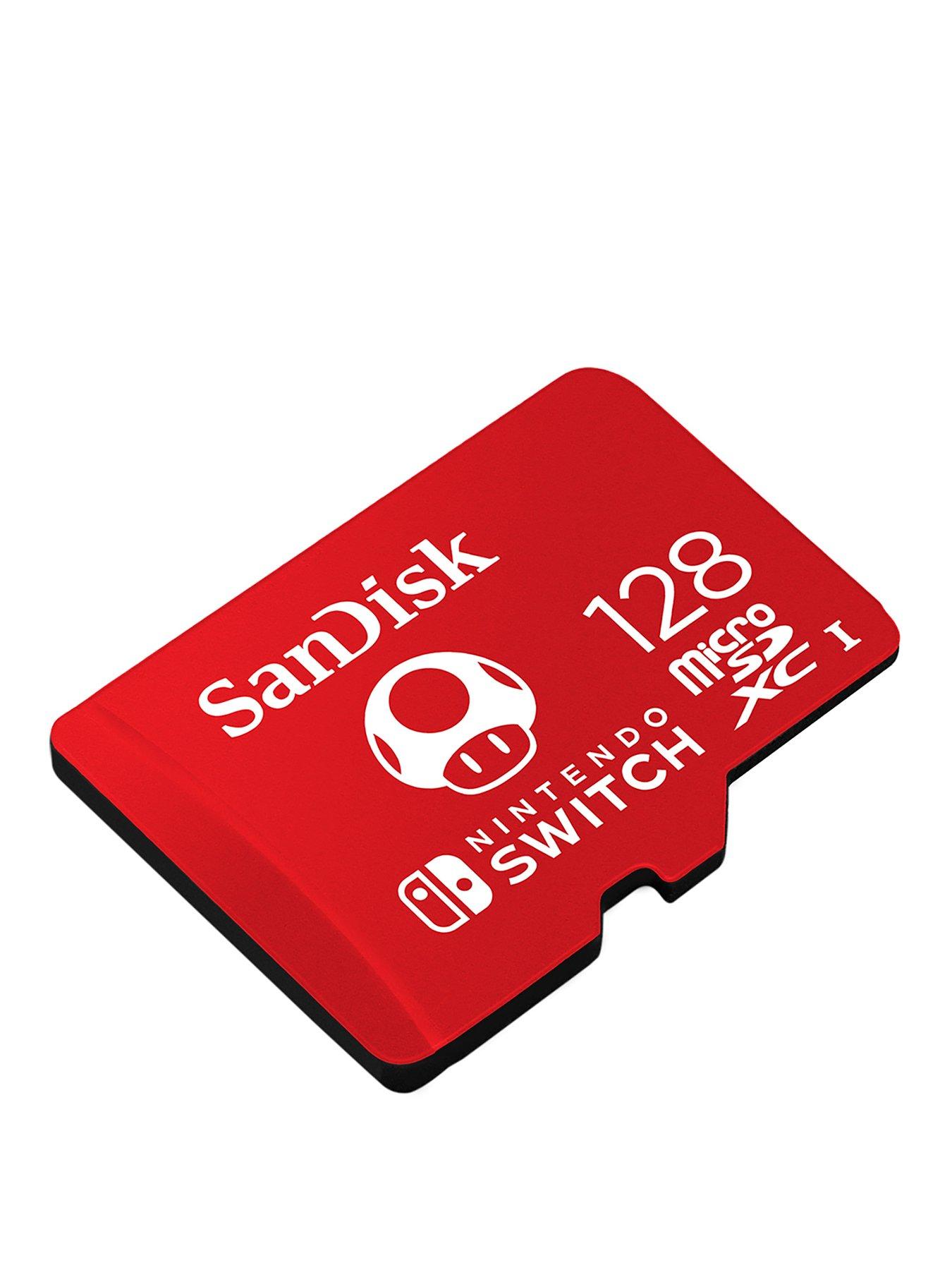 SanDisk 128GB microSDXC UHS-I card for Nintendo Switch