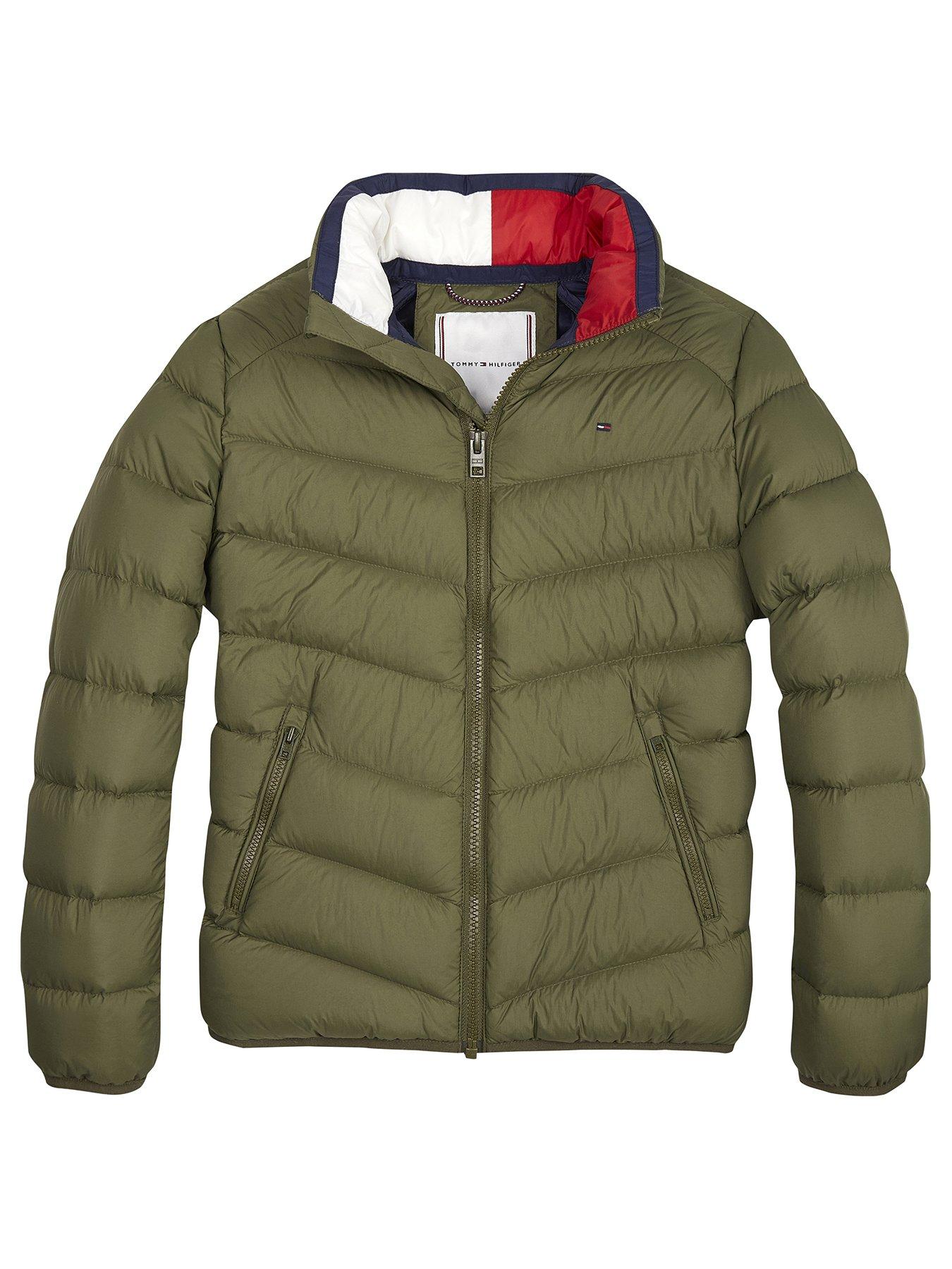 tommy hilfiger lightweight down jacket