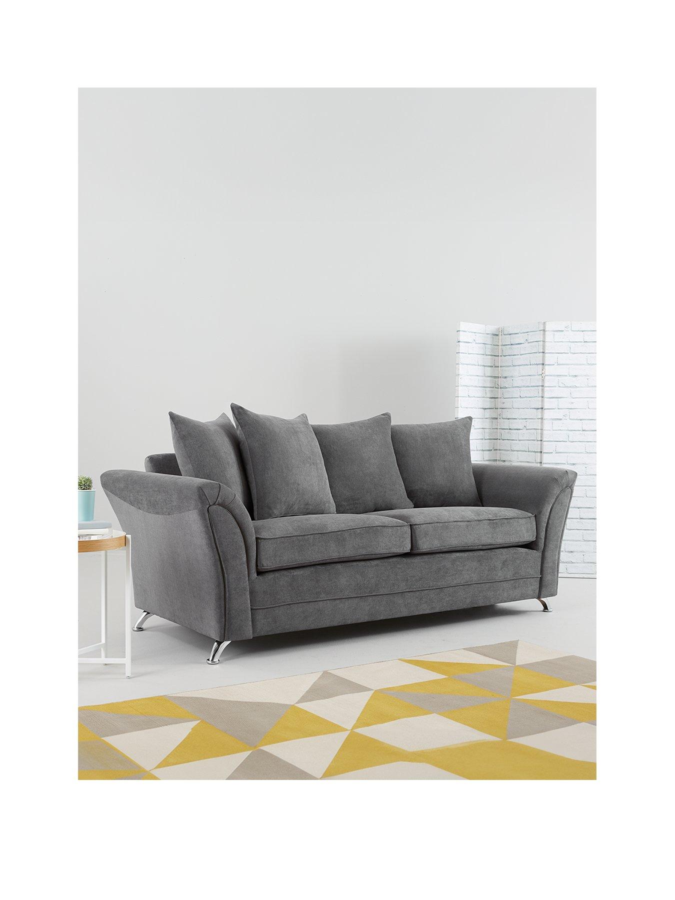 Image 3 of 7 of The Very Collection Dury Fabric 3 Seater + 2 Seater Scatter Back&nbsp;Sofa Set (Buy and SAVE!)&nbsp;- FSC&reg; Certified