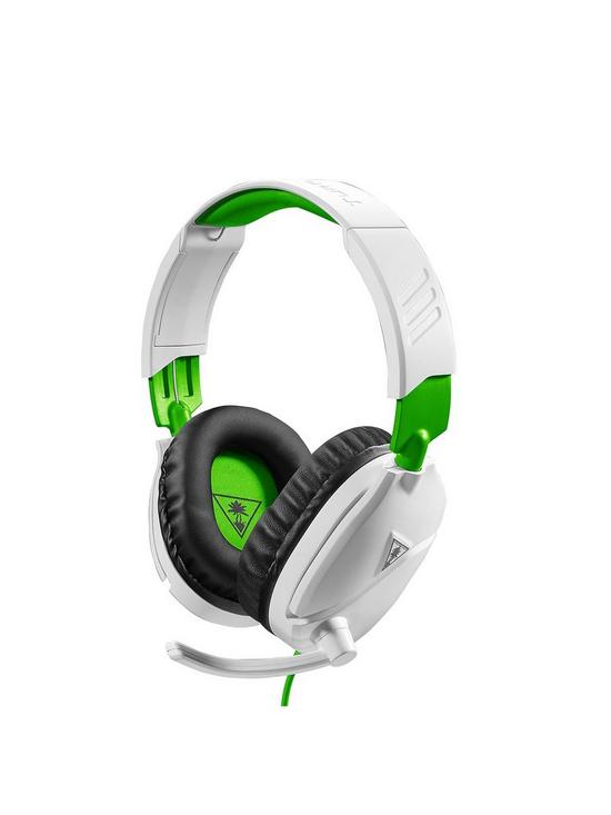 stillFront image of turtle-beach-recon-70x-white-gaming-headset-for-xbox-one-xbox-series-x-ps5-ps4-switch-pc-white-amp-green