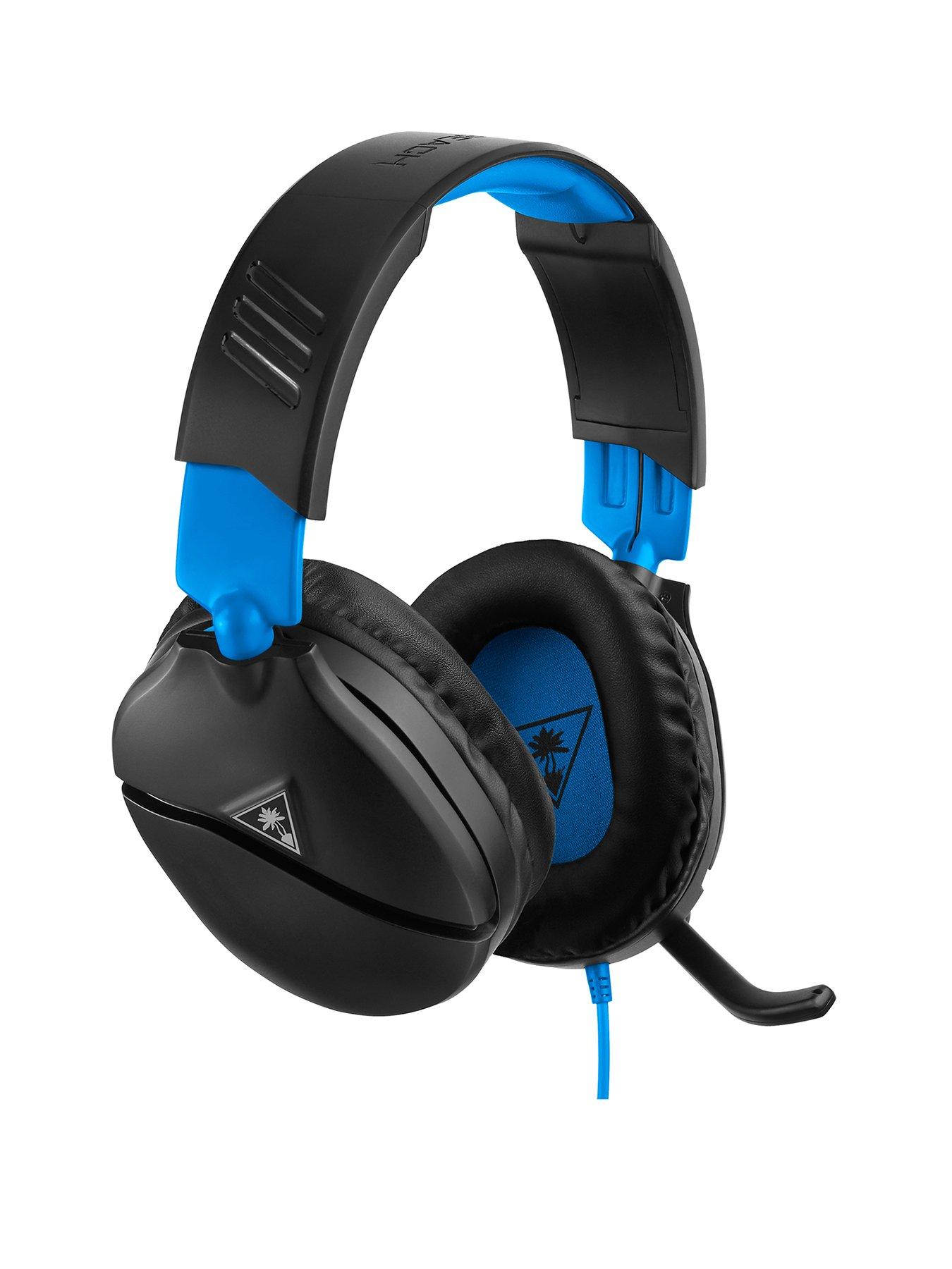 Recon 70p Gaming Headset for PS5 PS4 Xbox Switch PC Black Blue