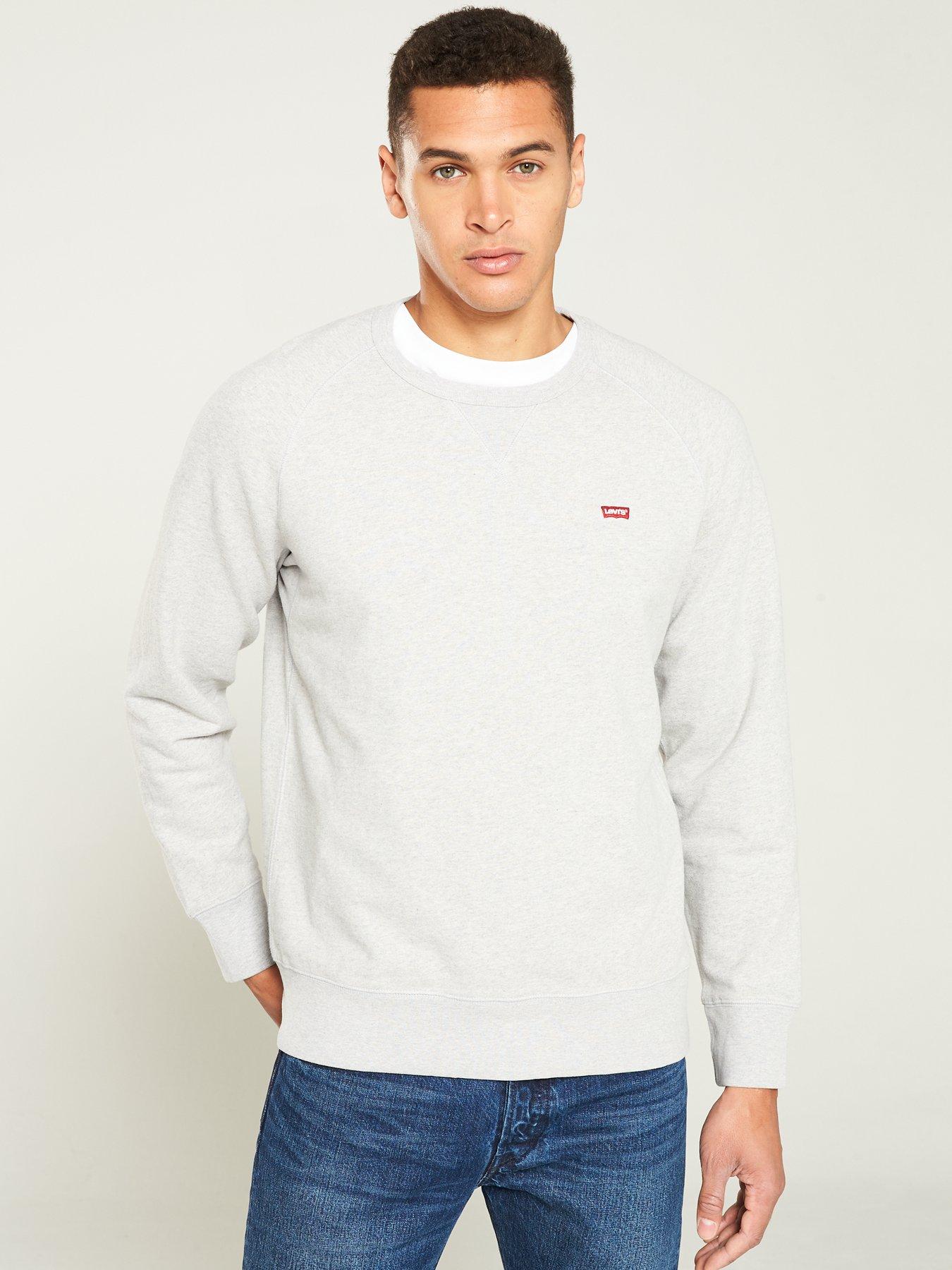 levi's sweatshirt grey