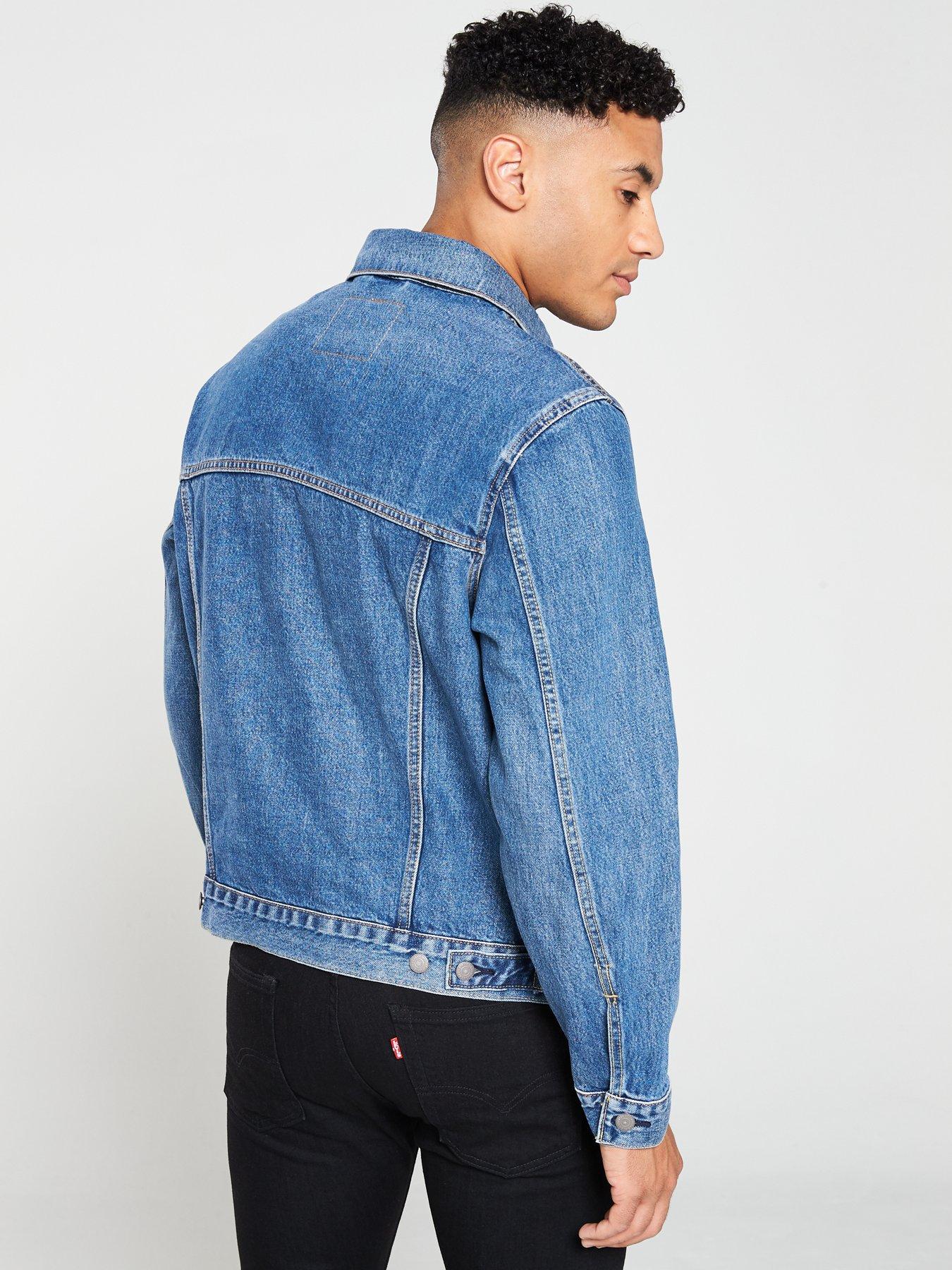 levi's patch pocket trucker jacket