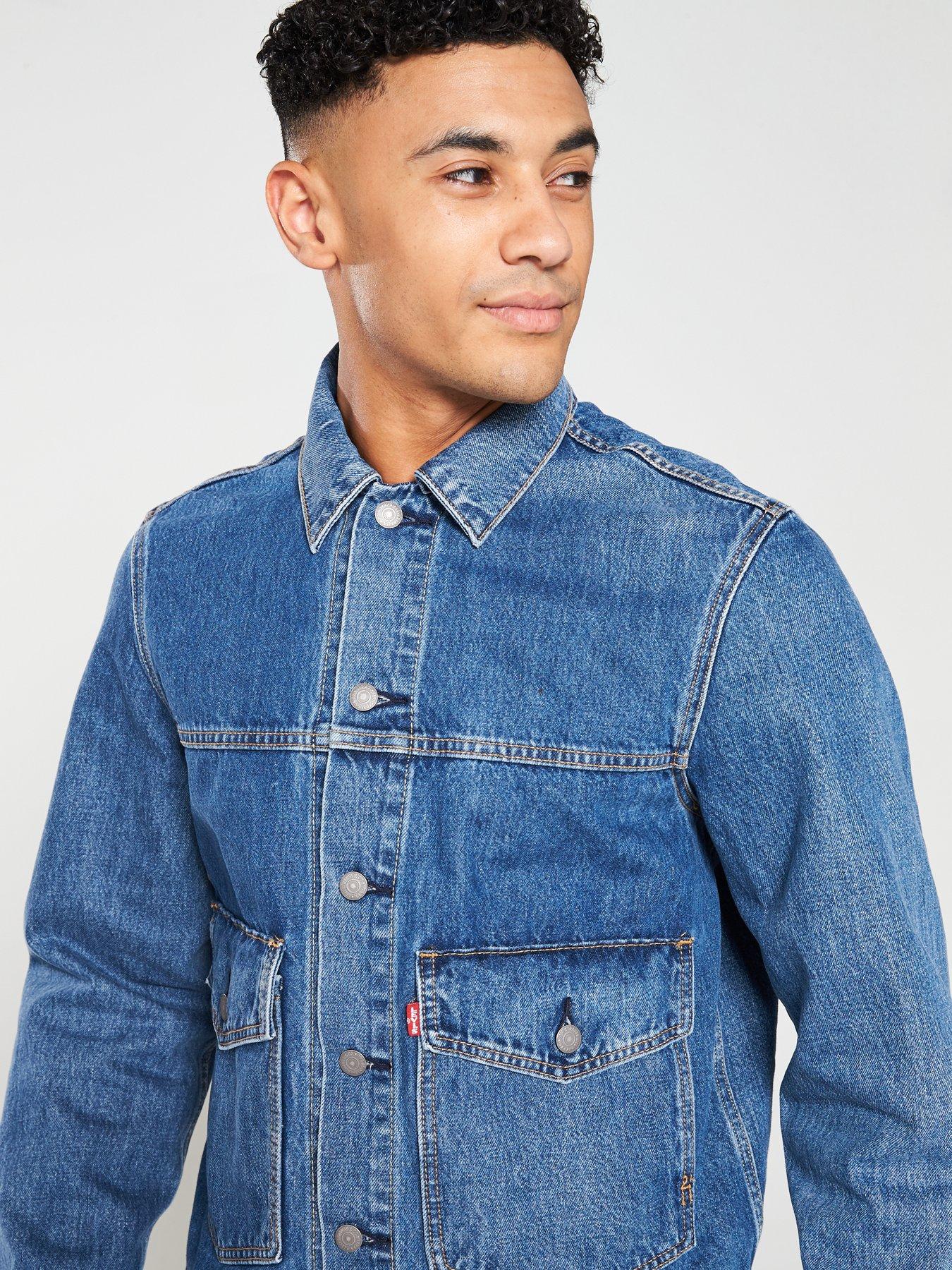 patch pocket trucker jacket