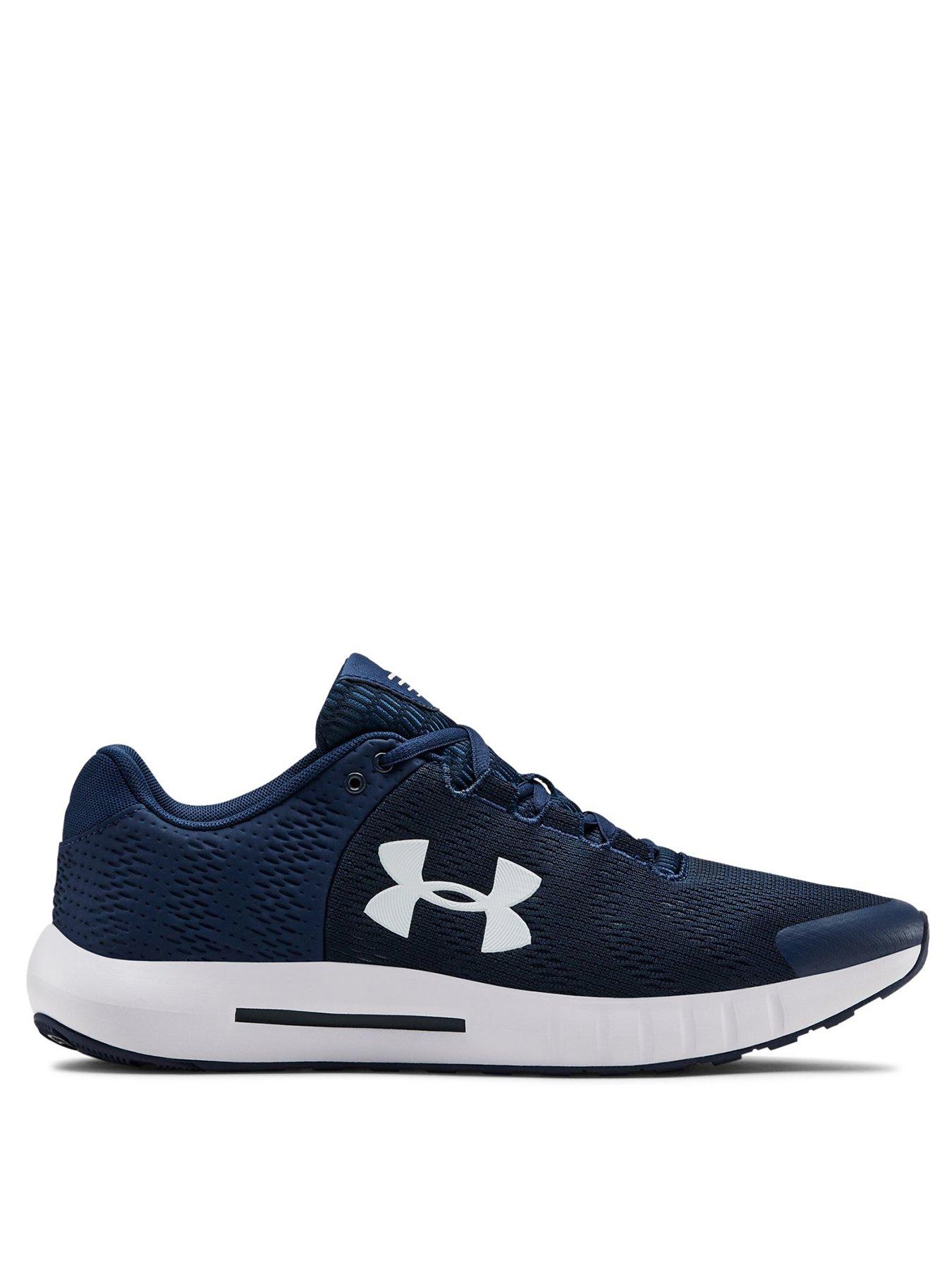 under armour micro g pursuit blue