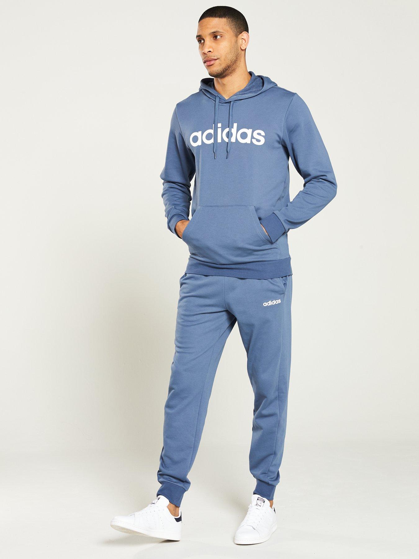 green adidas tracksuit men