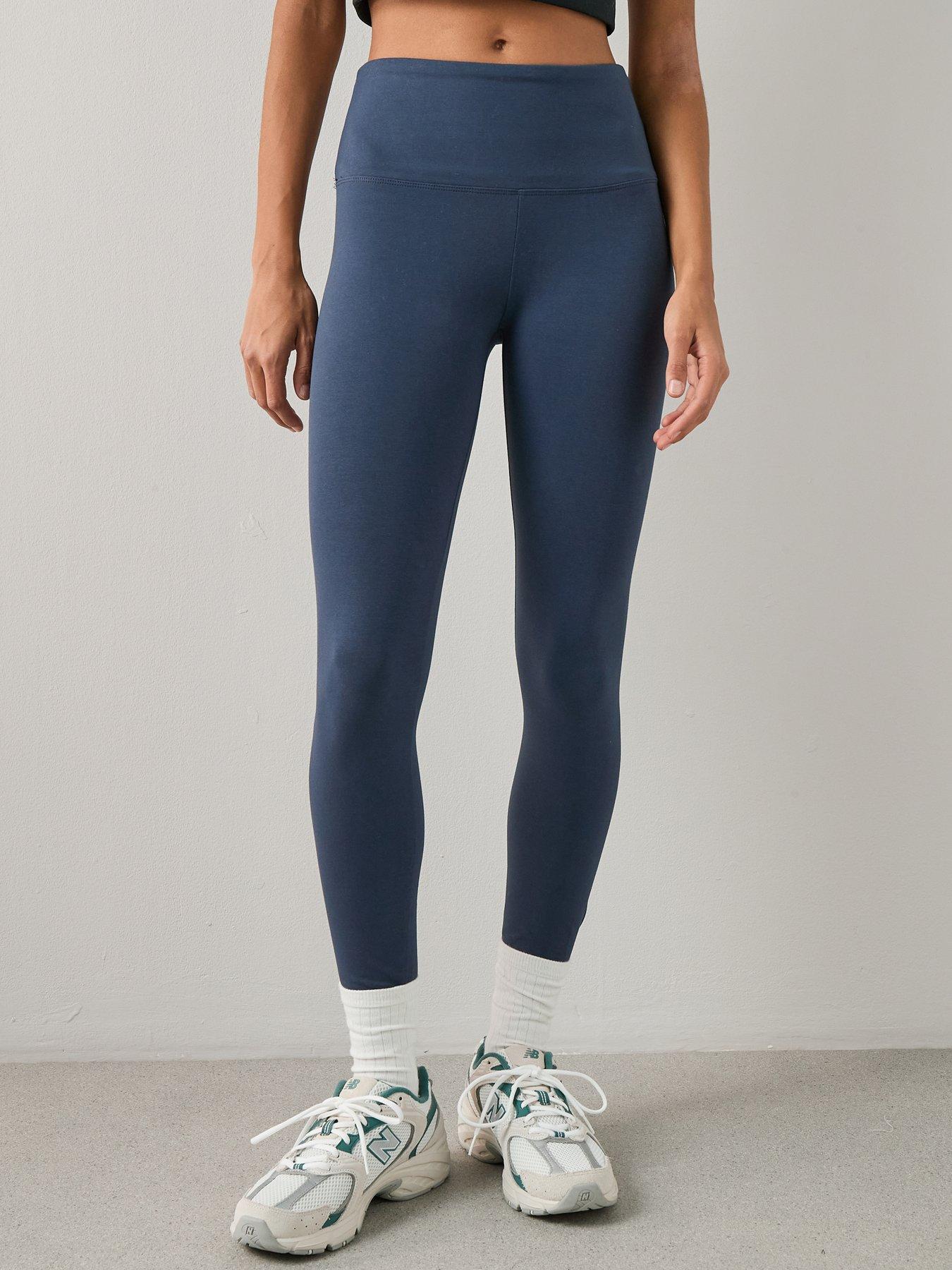 Image 4 of 6 of The Very Collection Confident Curve Leggings - Navy