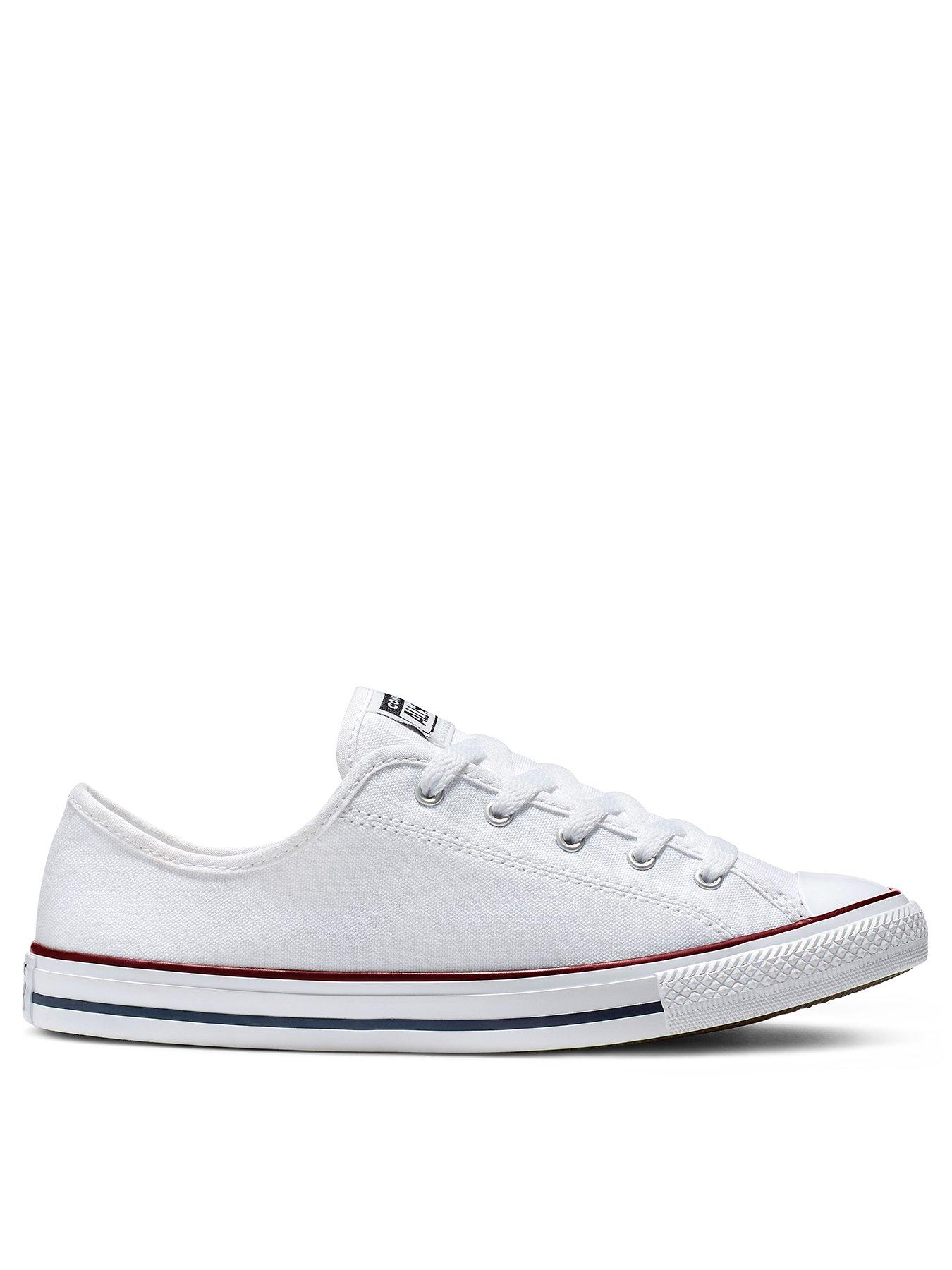 Converse Womens Dainty Ox Trainers - White Multi