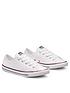  image of converse-chuck-taylor-all-star-dainty-canvas-ox-plimsolls-white