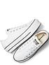  image of converse-chuck-taylor-all-star-platformnbsplift-clean-leather-ox-white