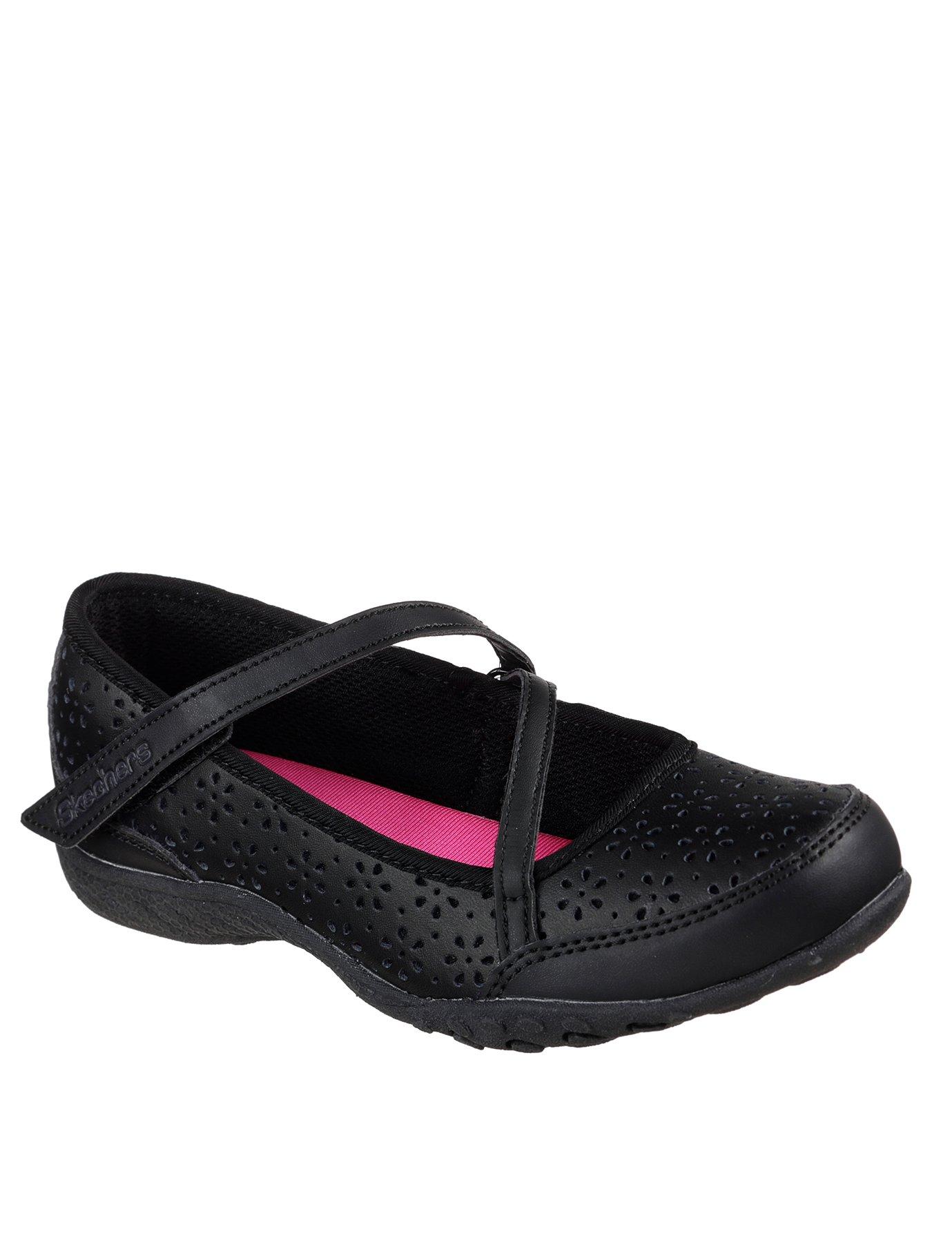 skechers black mary jane shoes