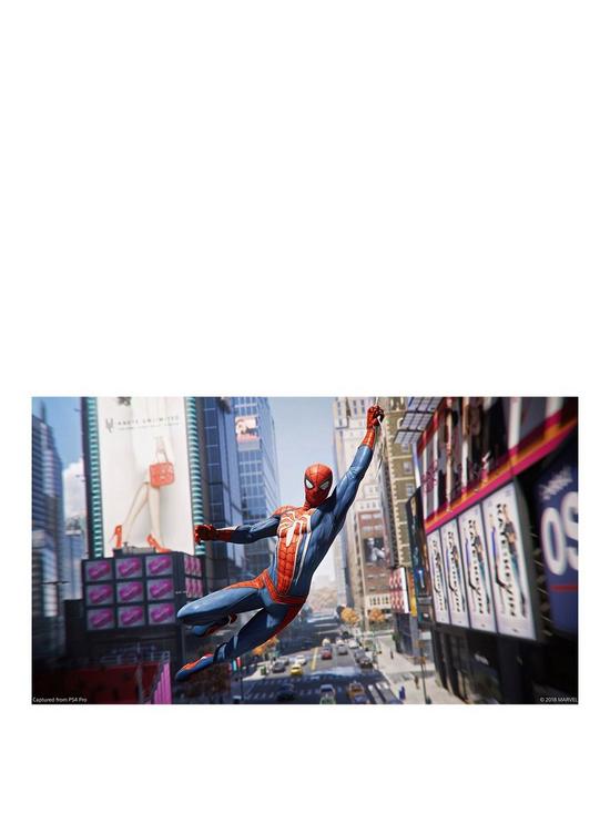 stillFront image of playstation-4-ps4nbspwith-marvels-spider-man-and-optional-extras--nbsp500gb-console