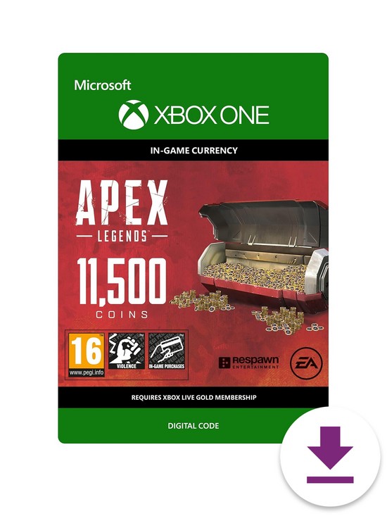 front image of xbox-one-apex-legends-11500-coins-digital-download
