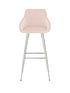  image of dahlia-bar-stool-pink