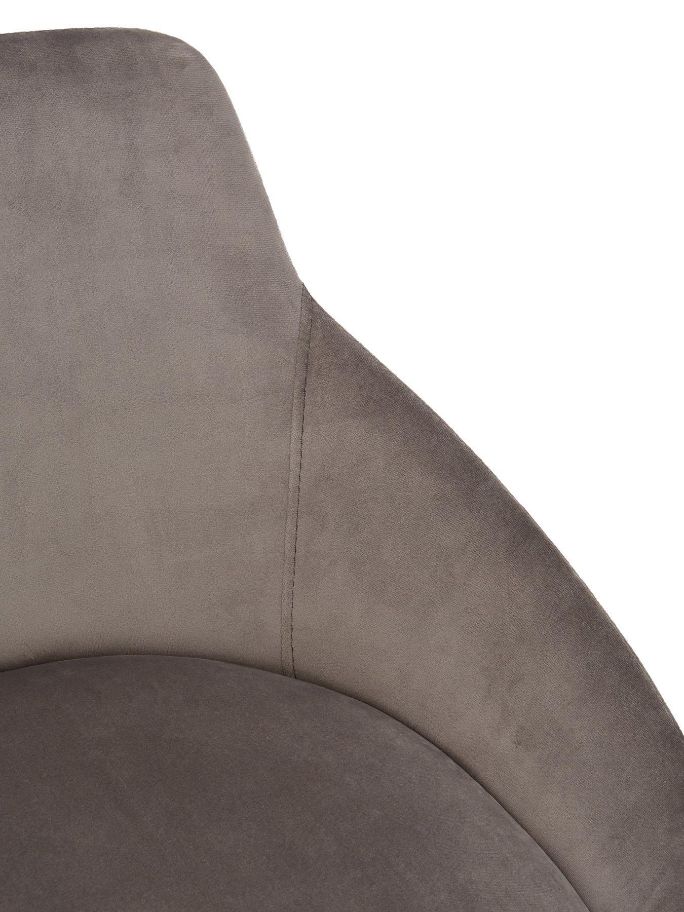 Image 4 of 4 of The Very Collection Dahlia Bar Stool - Grey&nbsp;- FSC&reg; Certified