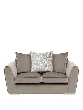Very  Aspire Fabric 2 Seater Scatter Back Sofa