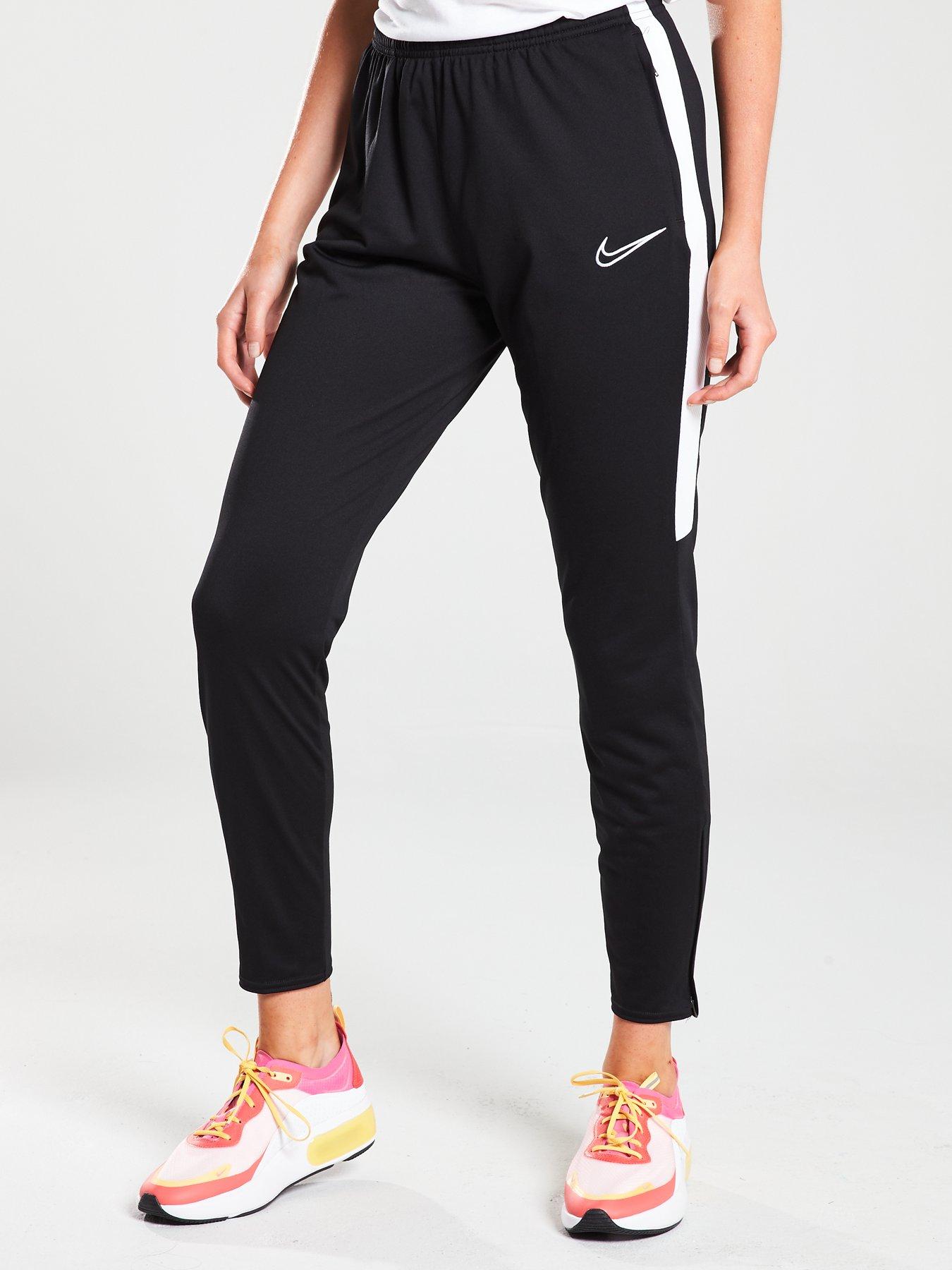 nike academy pants black grey