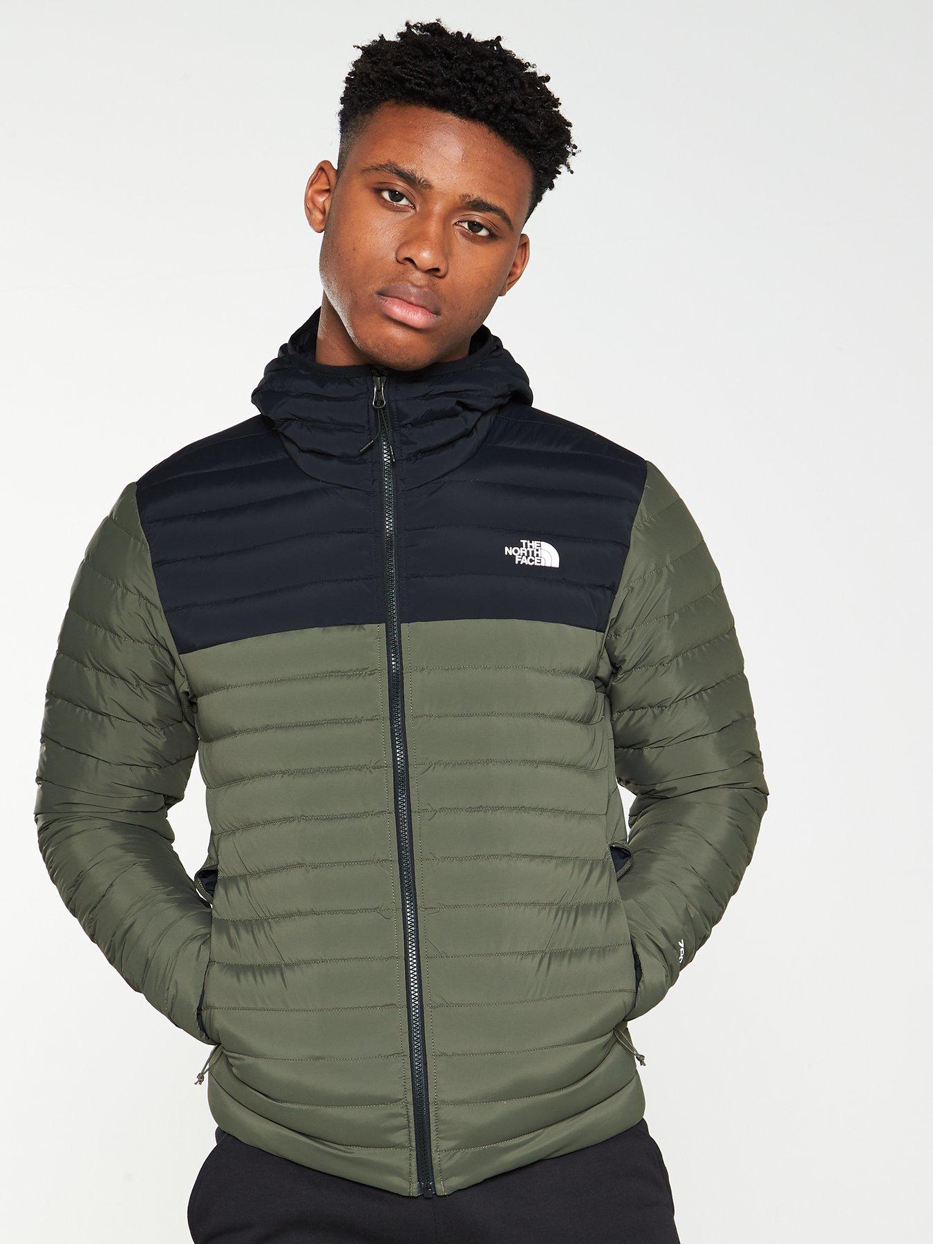the north face stretch down hooded jacket