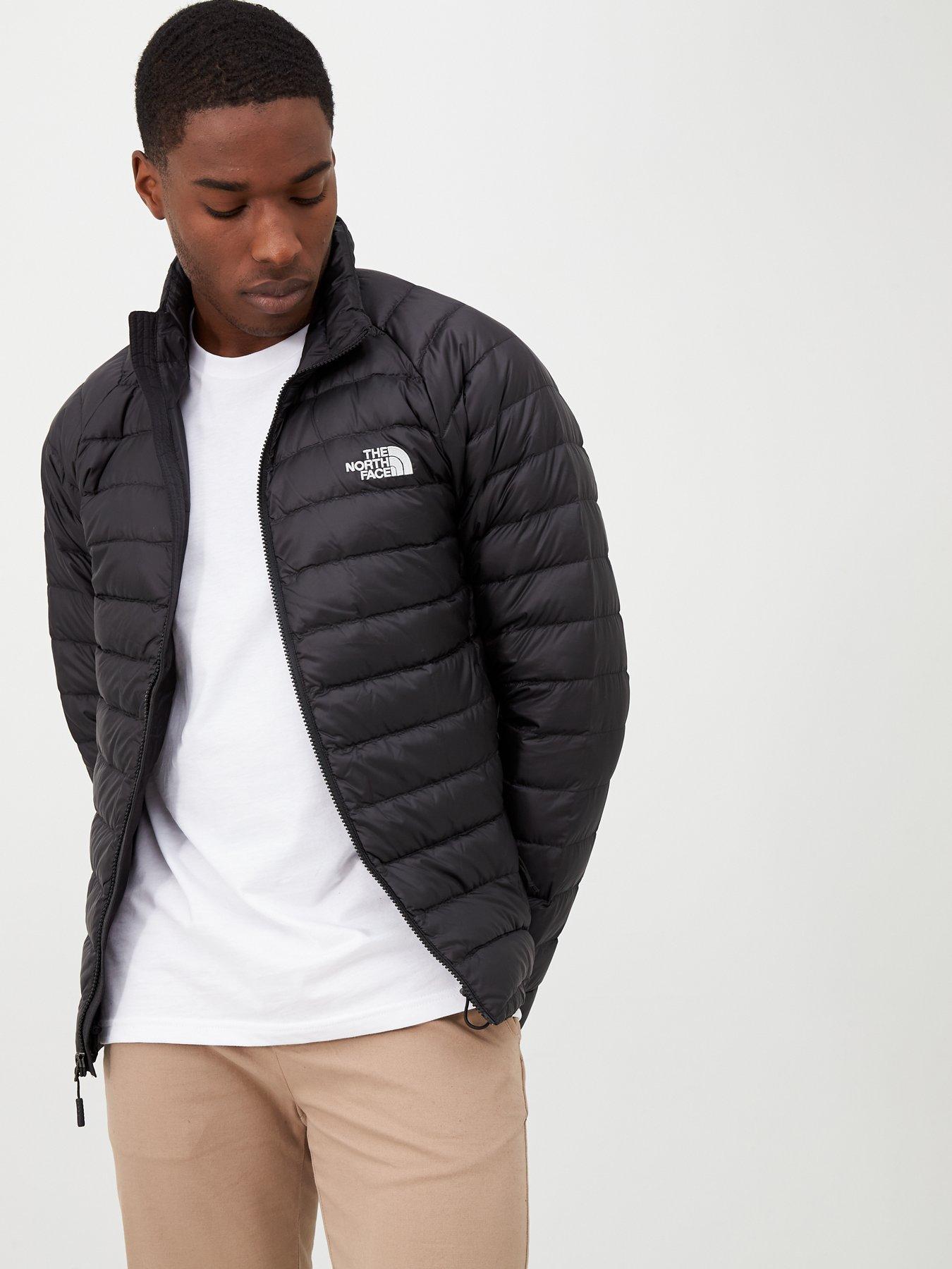 the north face men's trevail jacket black