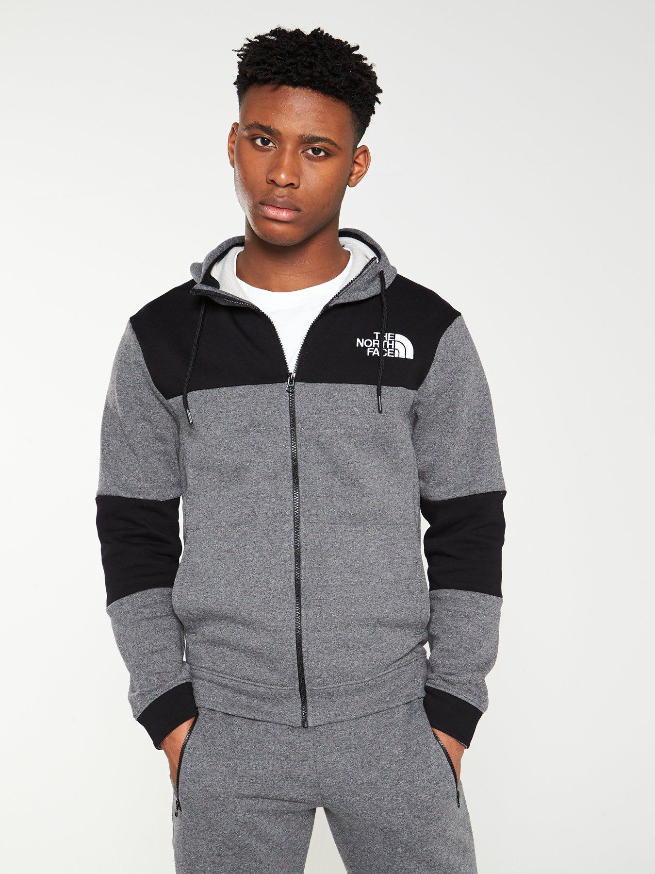 the north face himalayan full zip hoodie