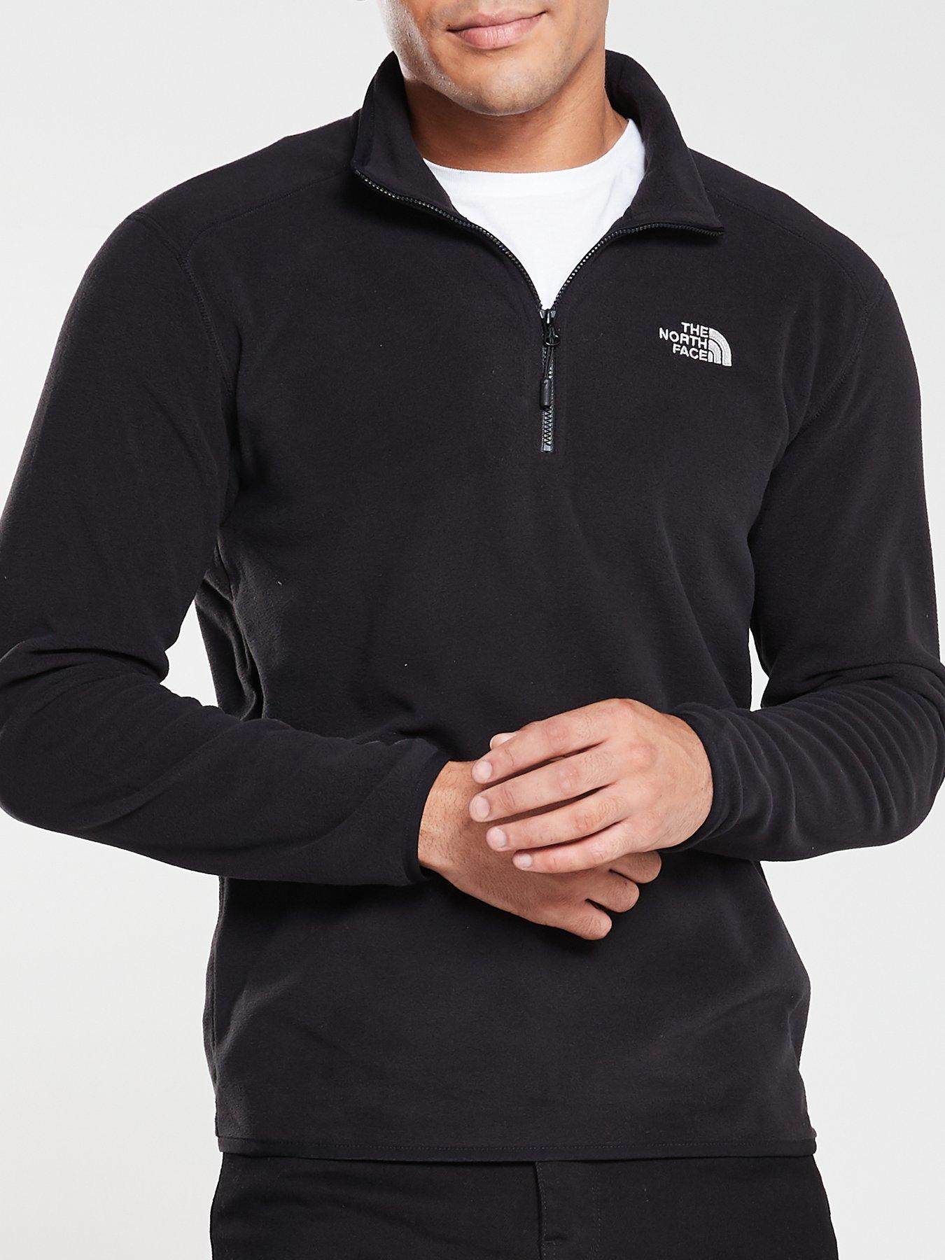 north face fleece quarter zip