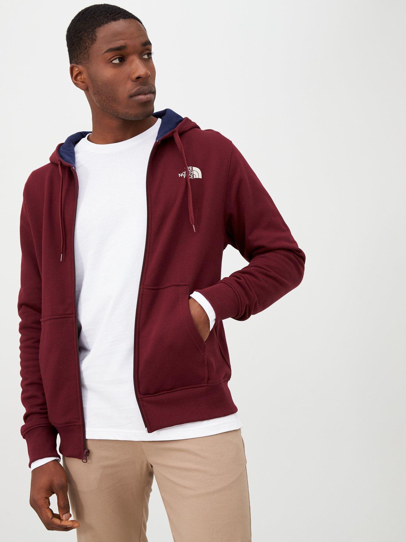 the north face men's open gate full zip hoodie