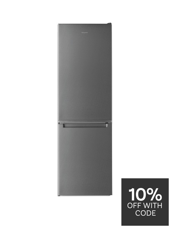 front image of hotpoint-day1-h3t811iox1-60cmnbspwide-total-no-frost-fridge-freezer--nbspinox