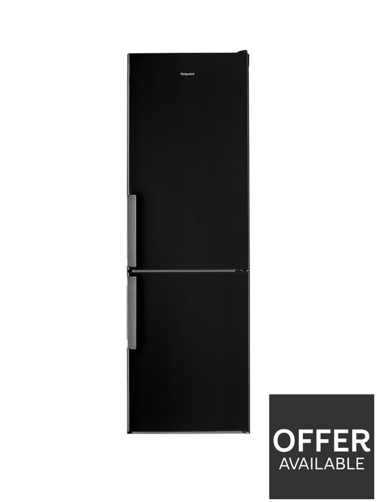 front image of hotpoint-day1-h5t811ikh1-60cmnbspwide-total-no-frost-fridge-freezer-black