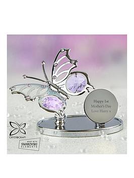 Very Personalised Cyrstocraft Butterfly Picture