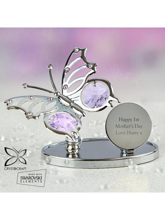 stillFront image of the-personalised-memento-company-personalised-cyrstocraft-butterfly