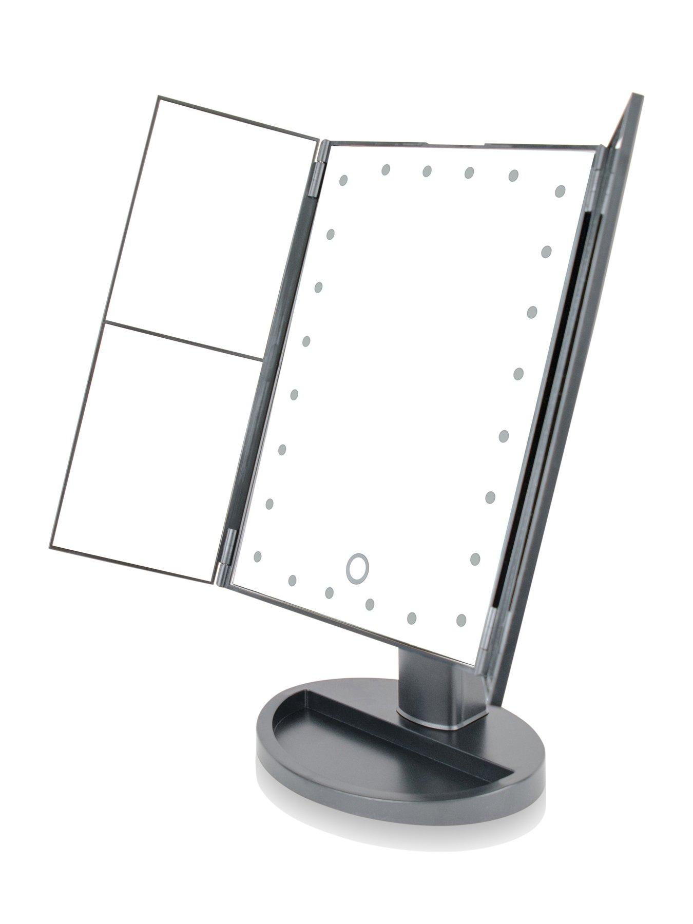Image 5 of 5 of Rio 24 LED Touch Dimmable 3 Way Makeup Mirror with 2 &amp; 3x Magnification