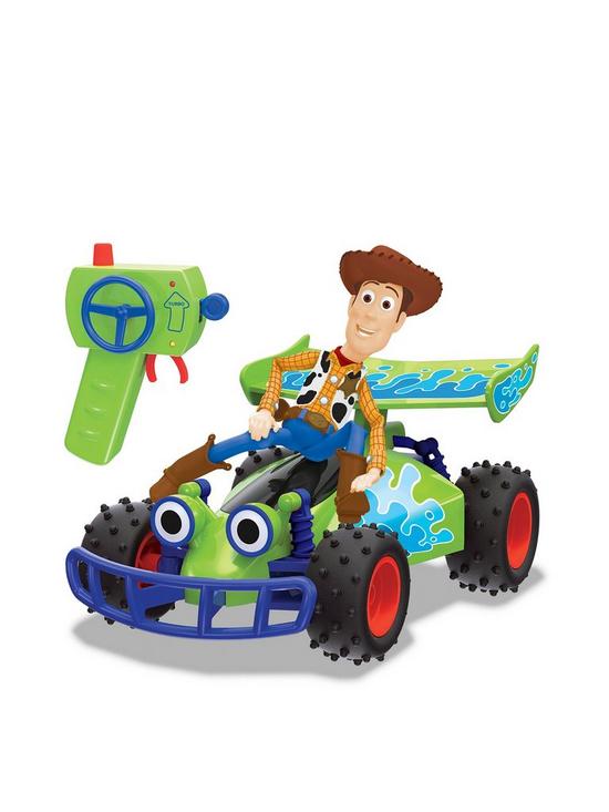 front image of toy-story-woody-rc-turbo-buggy