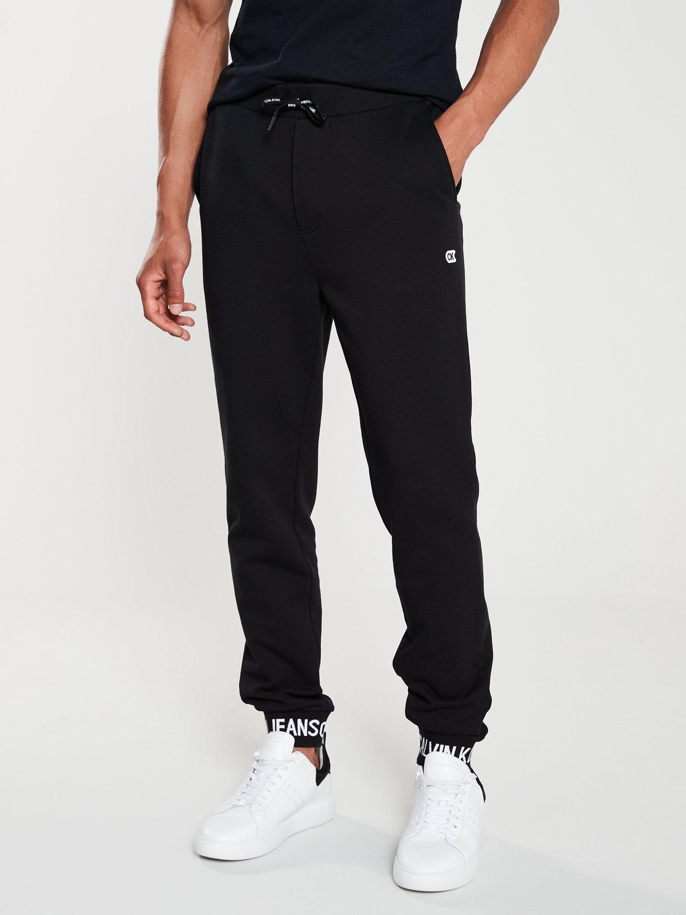 calvin klein tape waist joggers