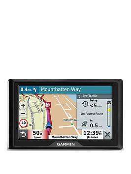Garmin   Drive 52 Eu Mt-S 5 Inch Sat Nav With Map Updates For Uk, Ireland And Full Europe, Live Traffic And Speed Camera And Other Driver Alerts
