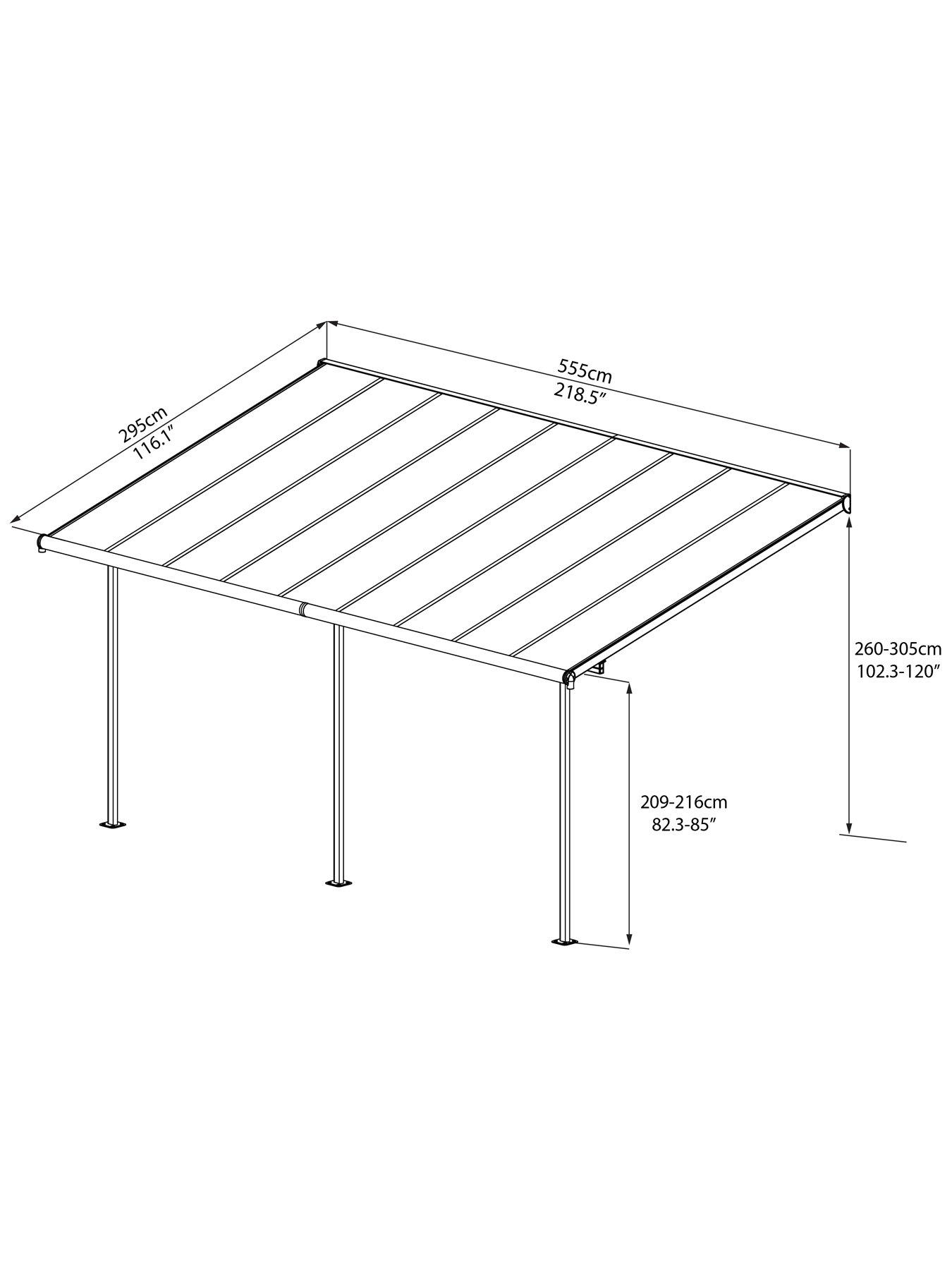  image of canopia-by-palram-sierra-patio-covernbsp3-xnbsp546m