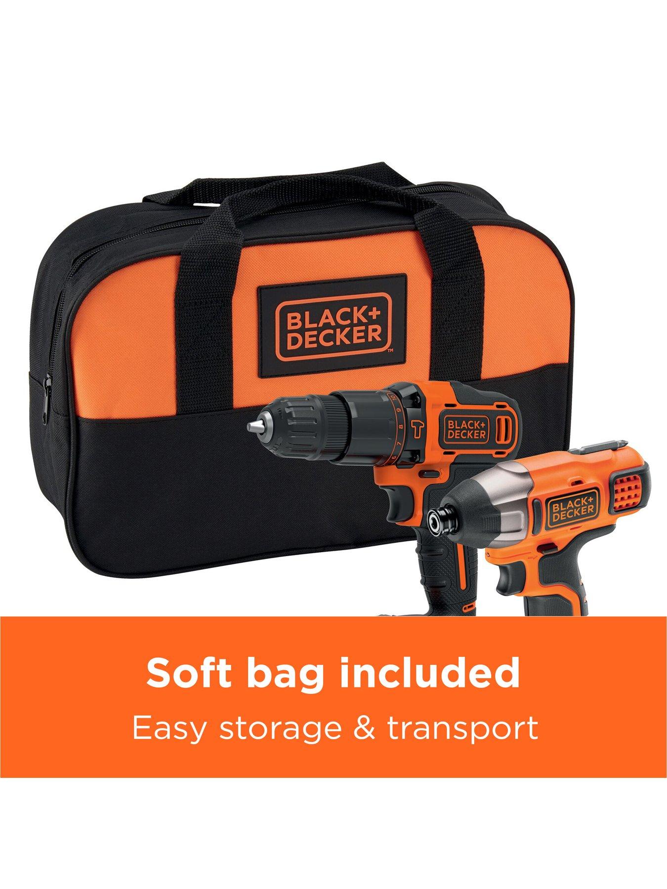 Image 5 of 6 of Black & Decker 18V Hammer Drill and Impact Driver Twin &nbsp;Kit BCK25S2S-GB