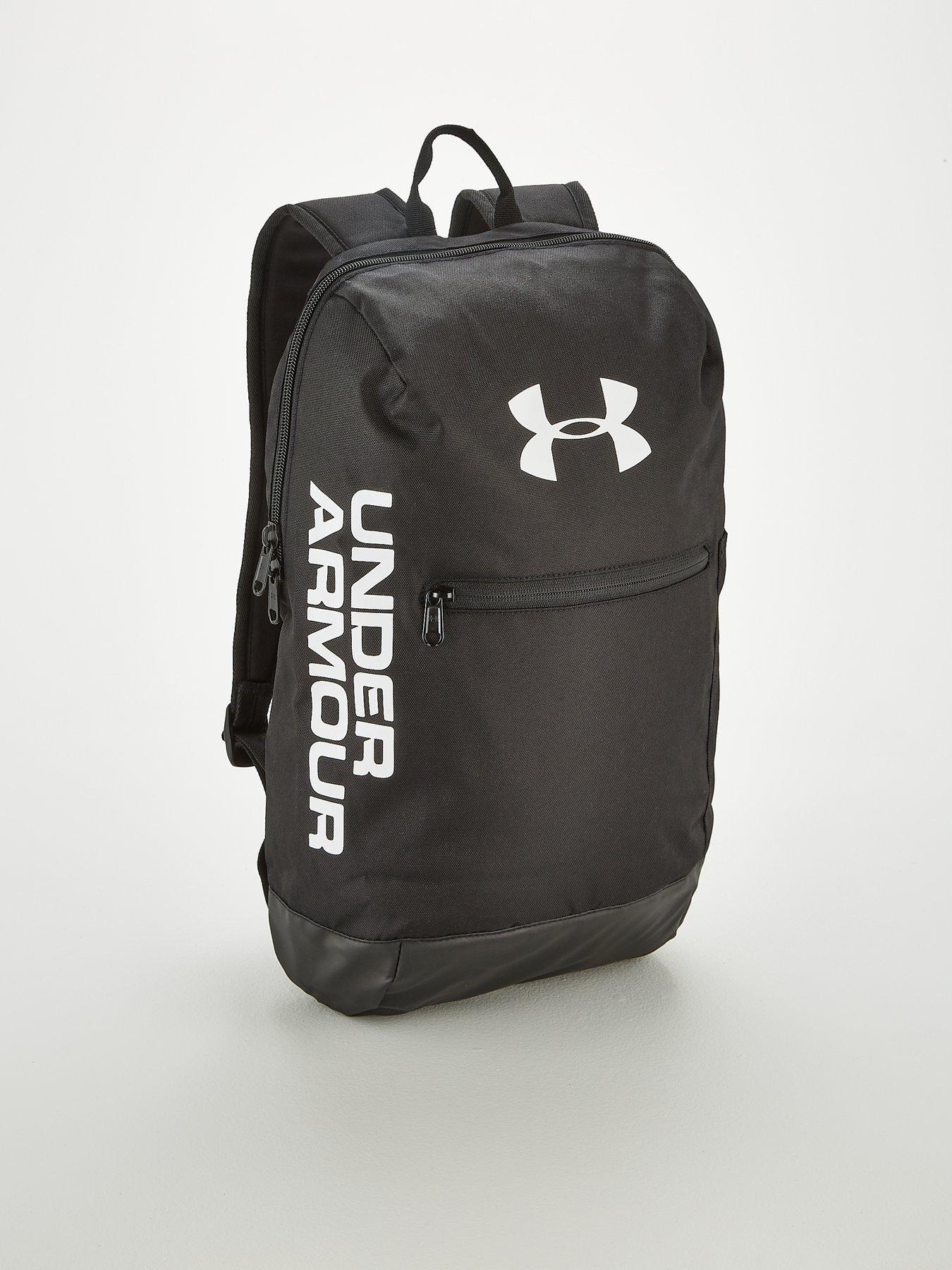 under armour backpack black and white