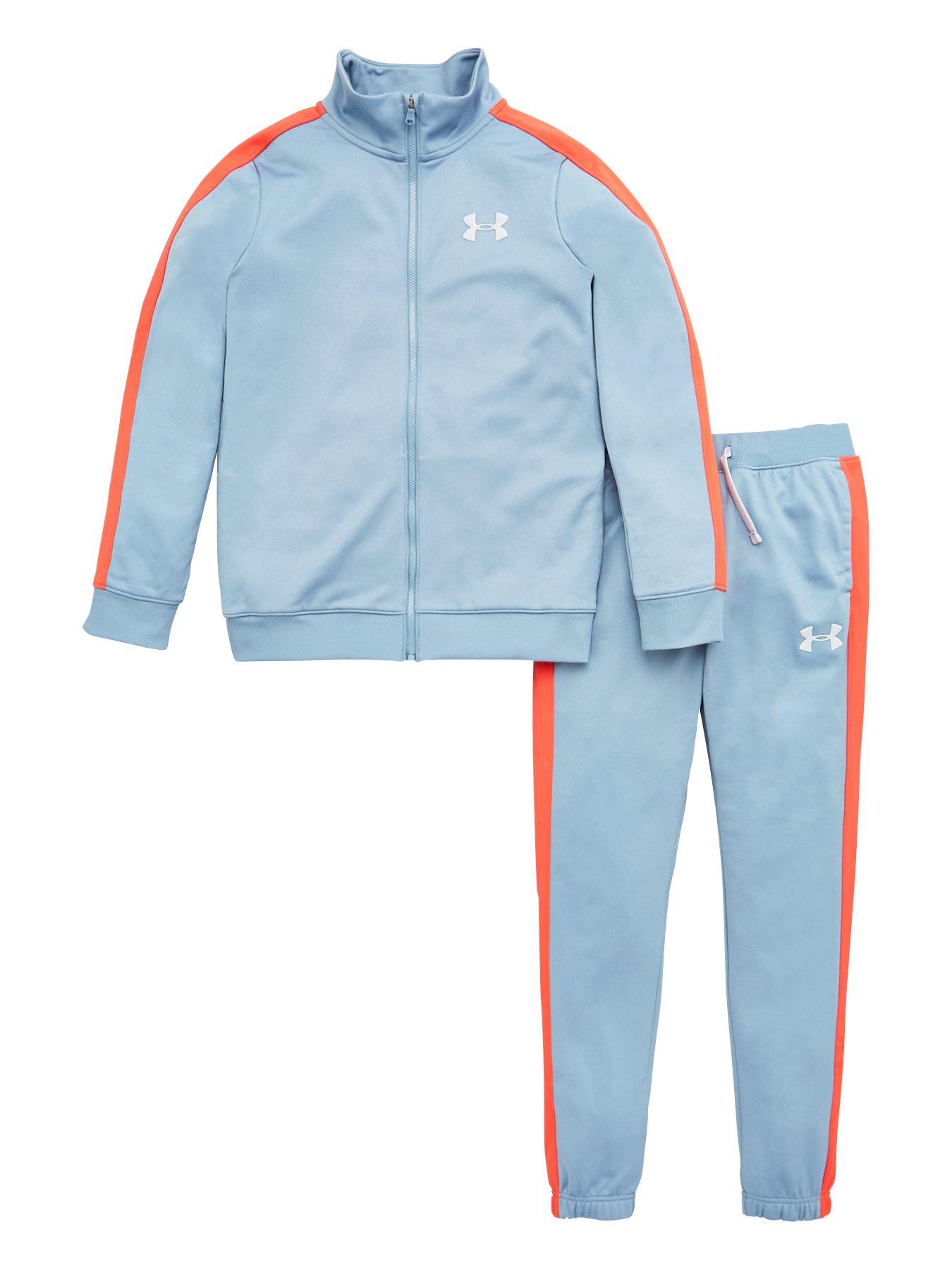 grey under armour tracksuit