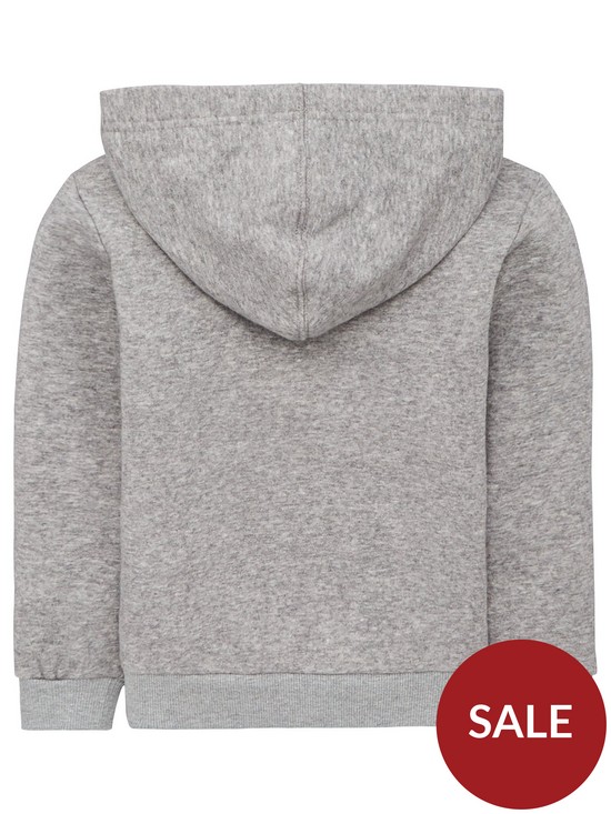 back image of converse-fleece-chuck-patch-full-zip-hoodie-grey
