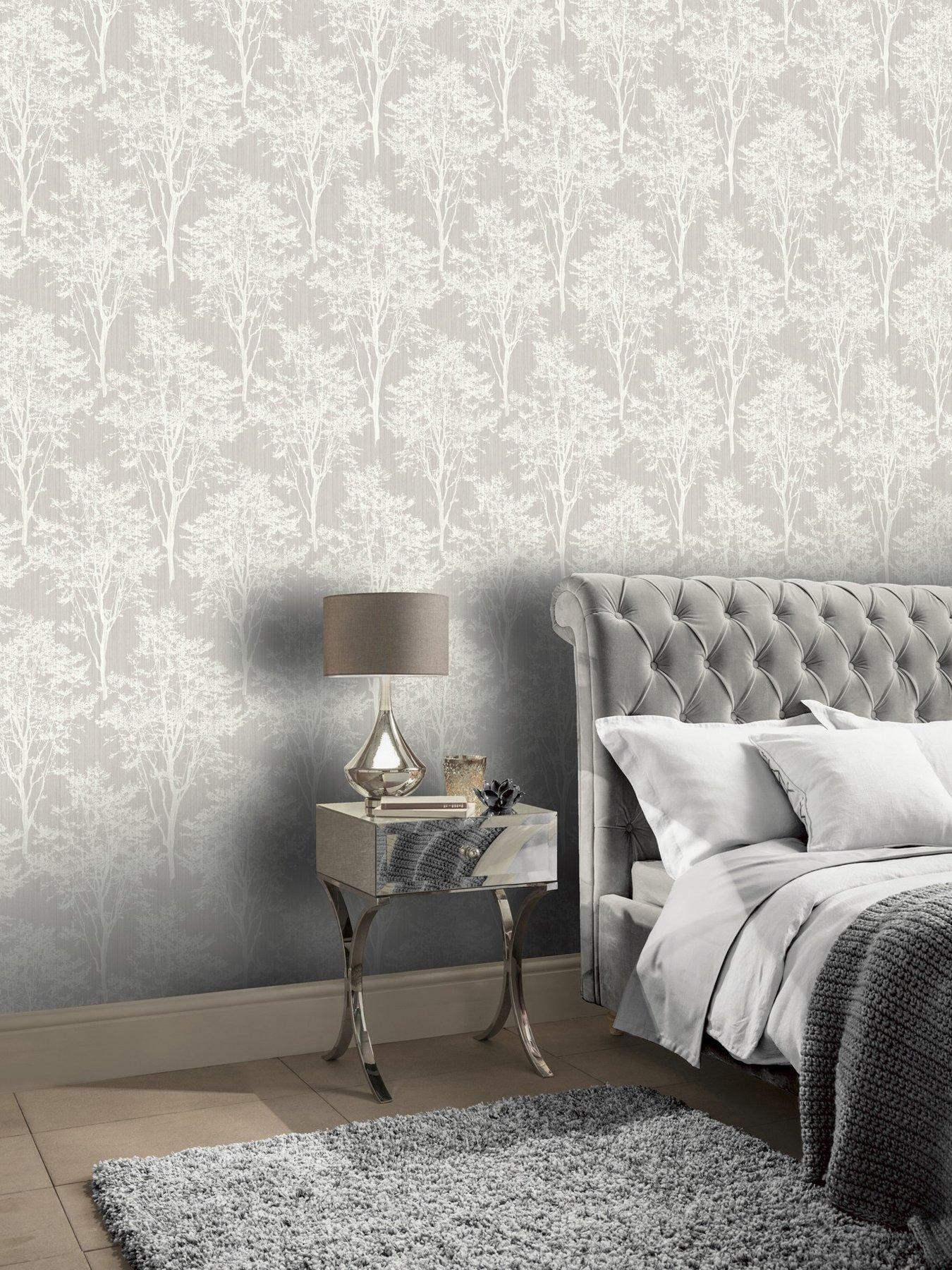 silver wallpaper for walls