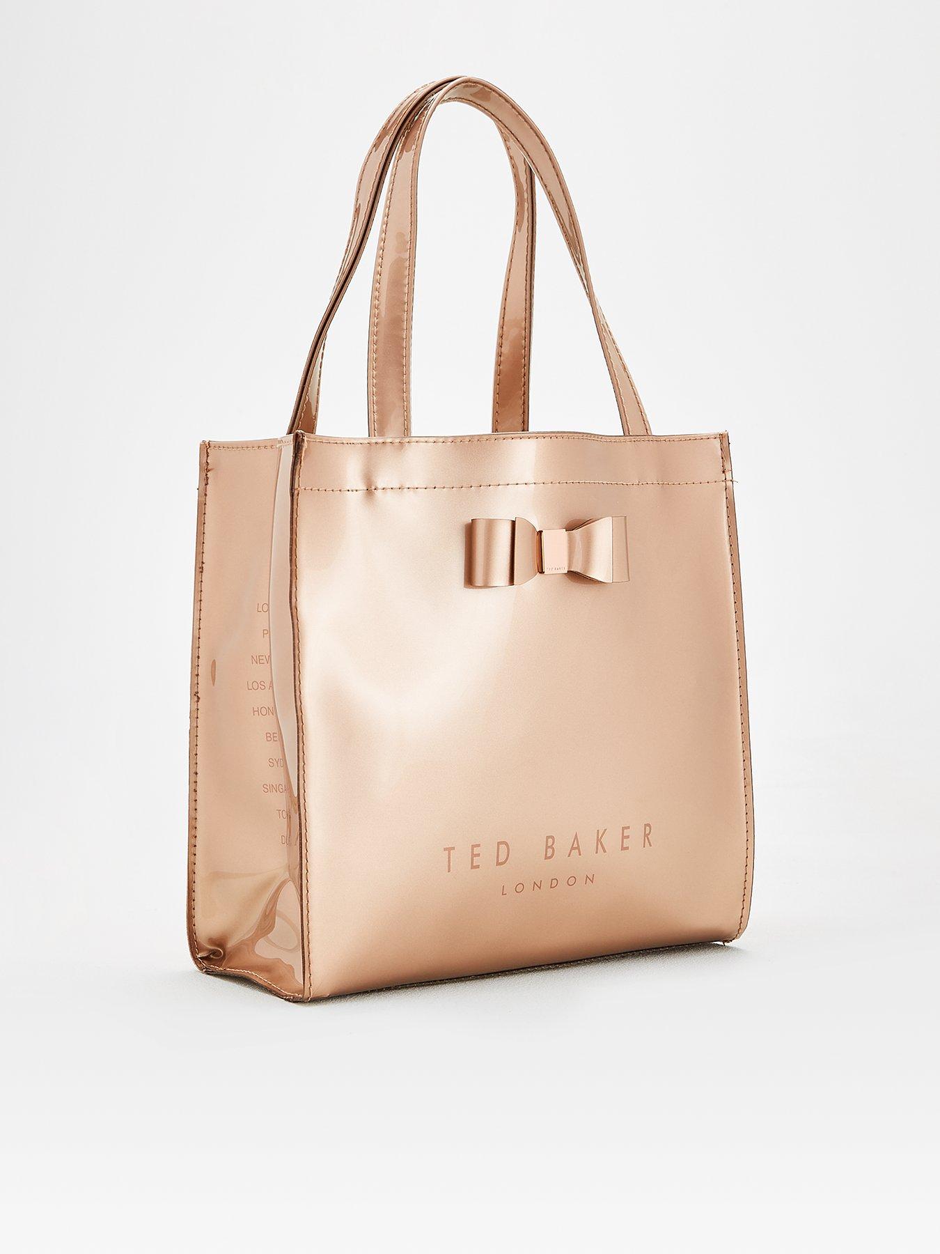 ted baker rose gold tote bag