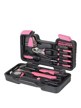 Streetwize Accessories Streetwize Accessories 39 Piece Pink Tool Kit Picture