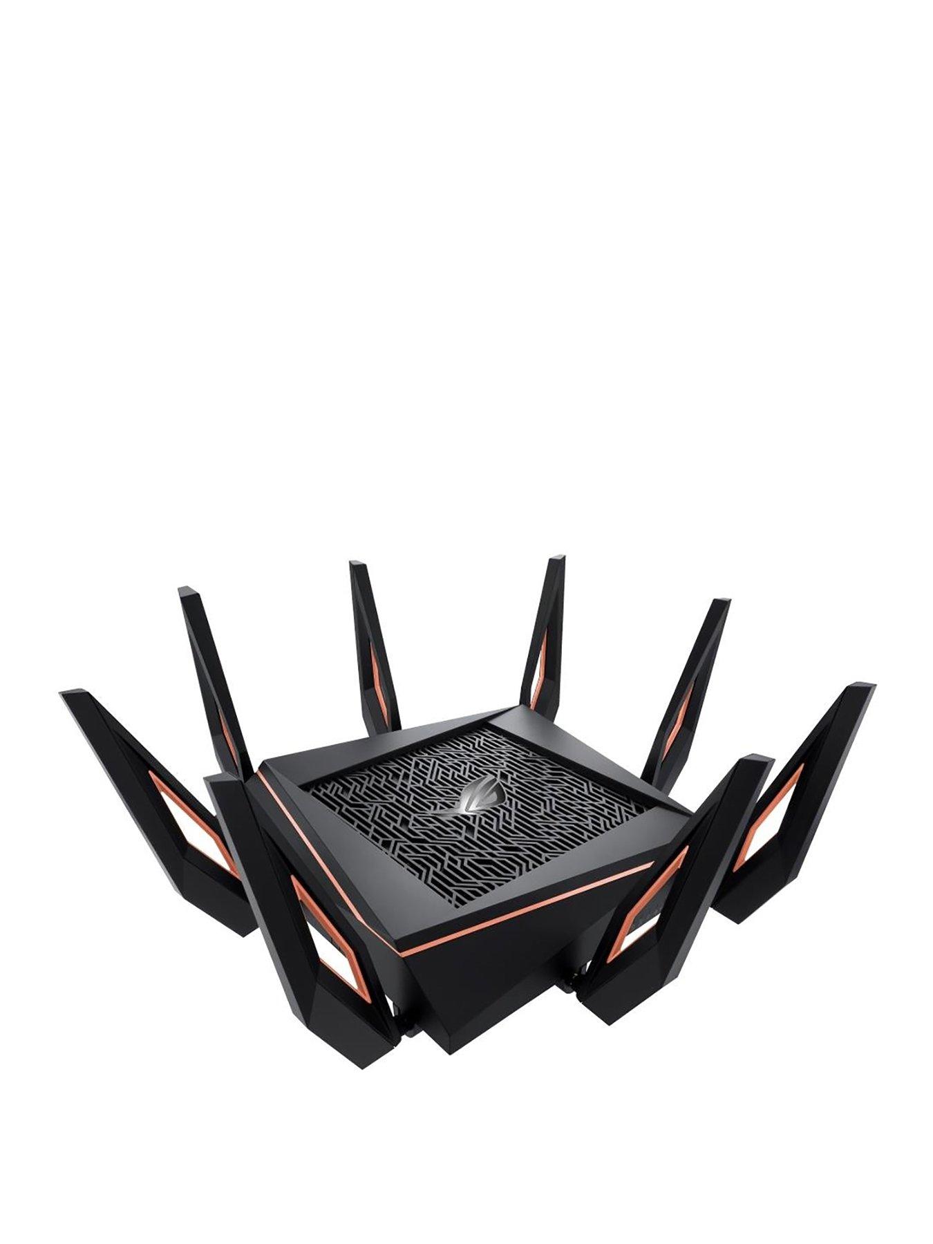 undefined GT-AX11000 Republic Of Gamers WiFi 6 Tri-Band Wireless AI Mesh Gigabit Gaming Router - PS5 compatible