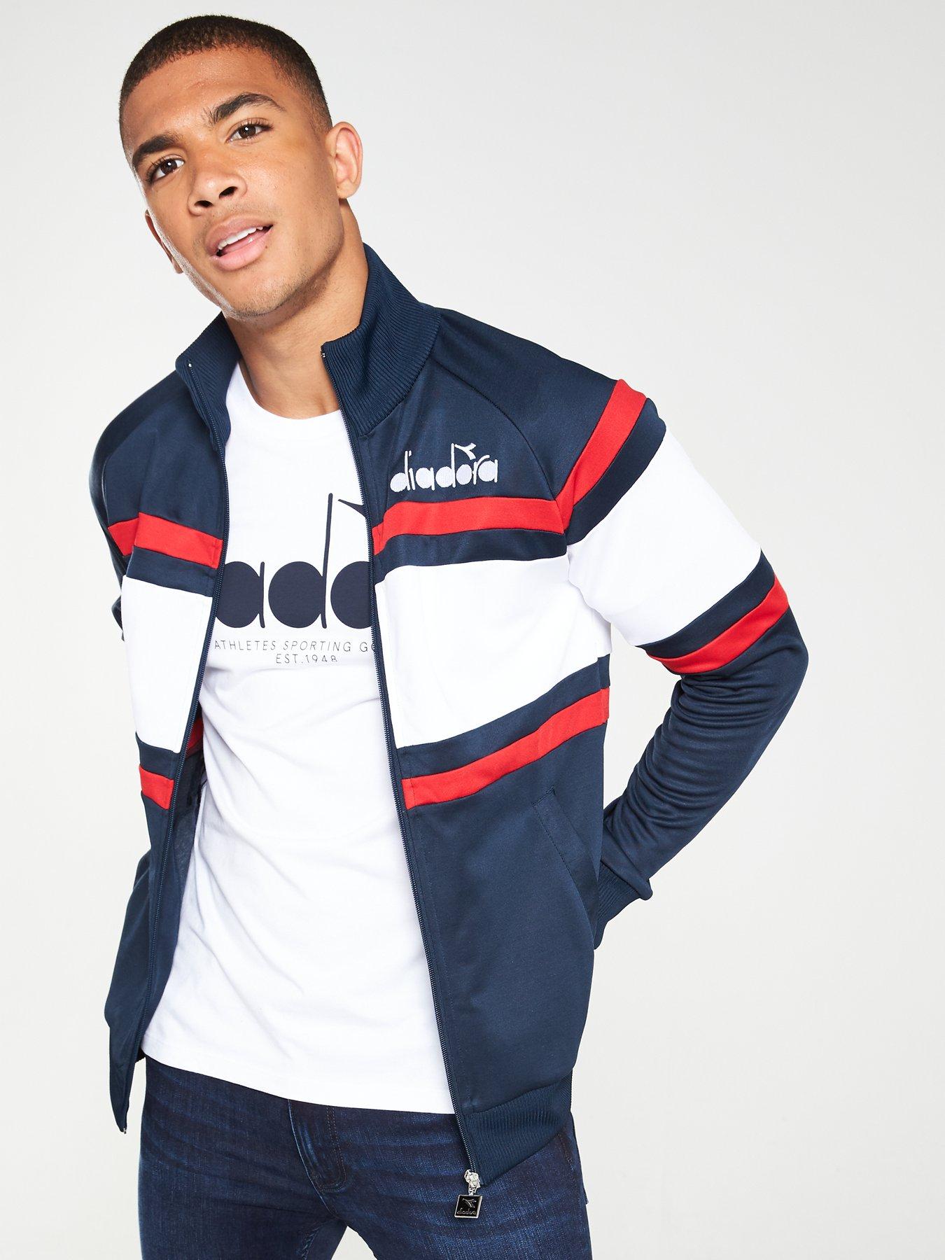 Diadora '80s Track Jacket - Navy 