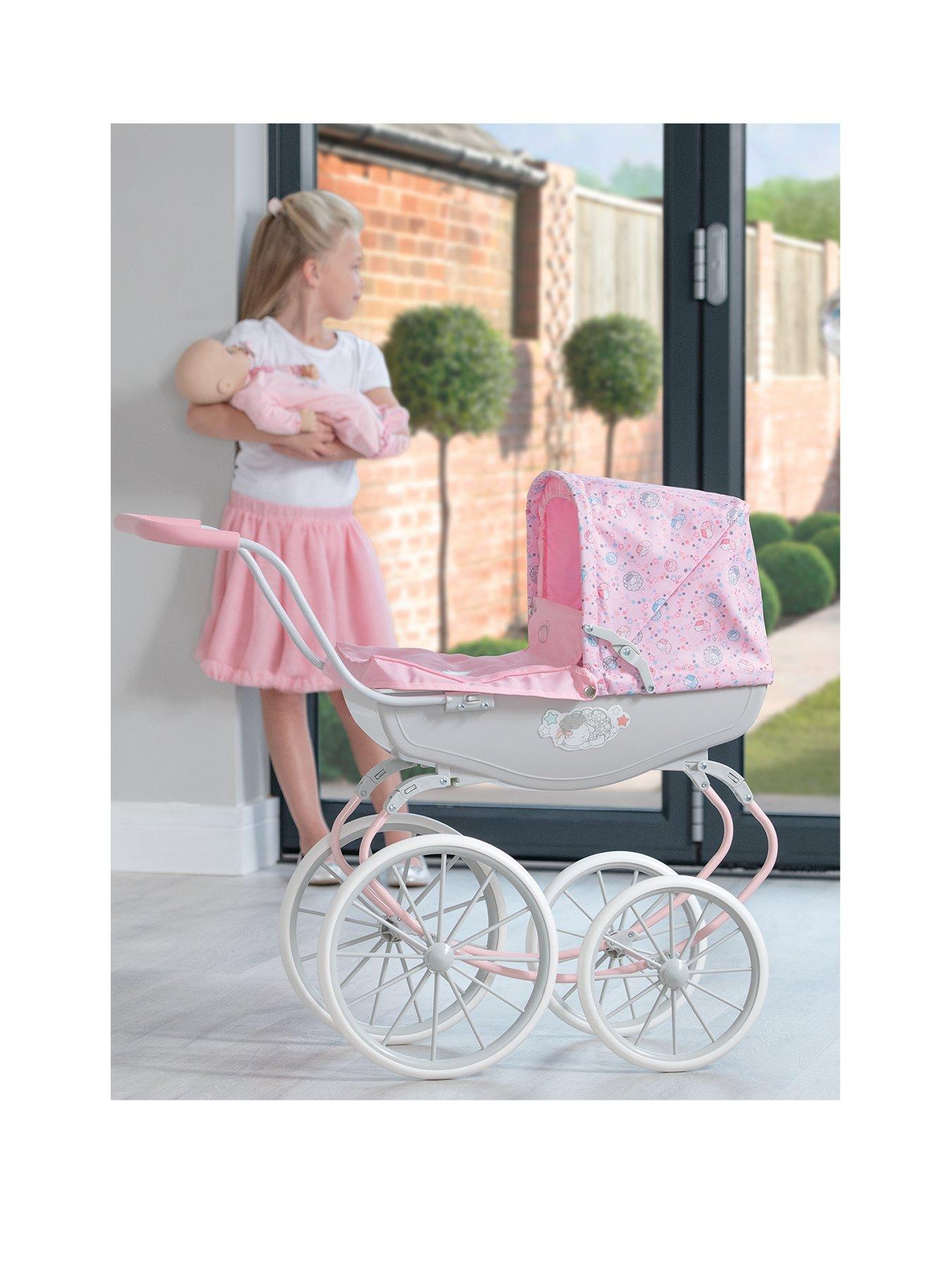 baby annabell pushchair and playset