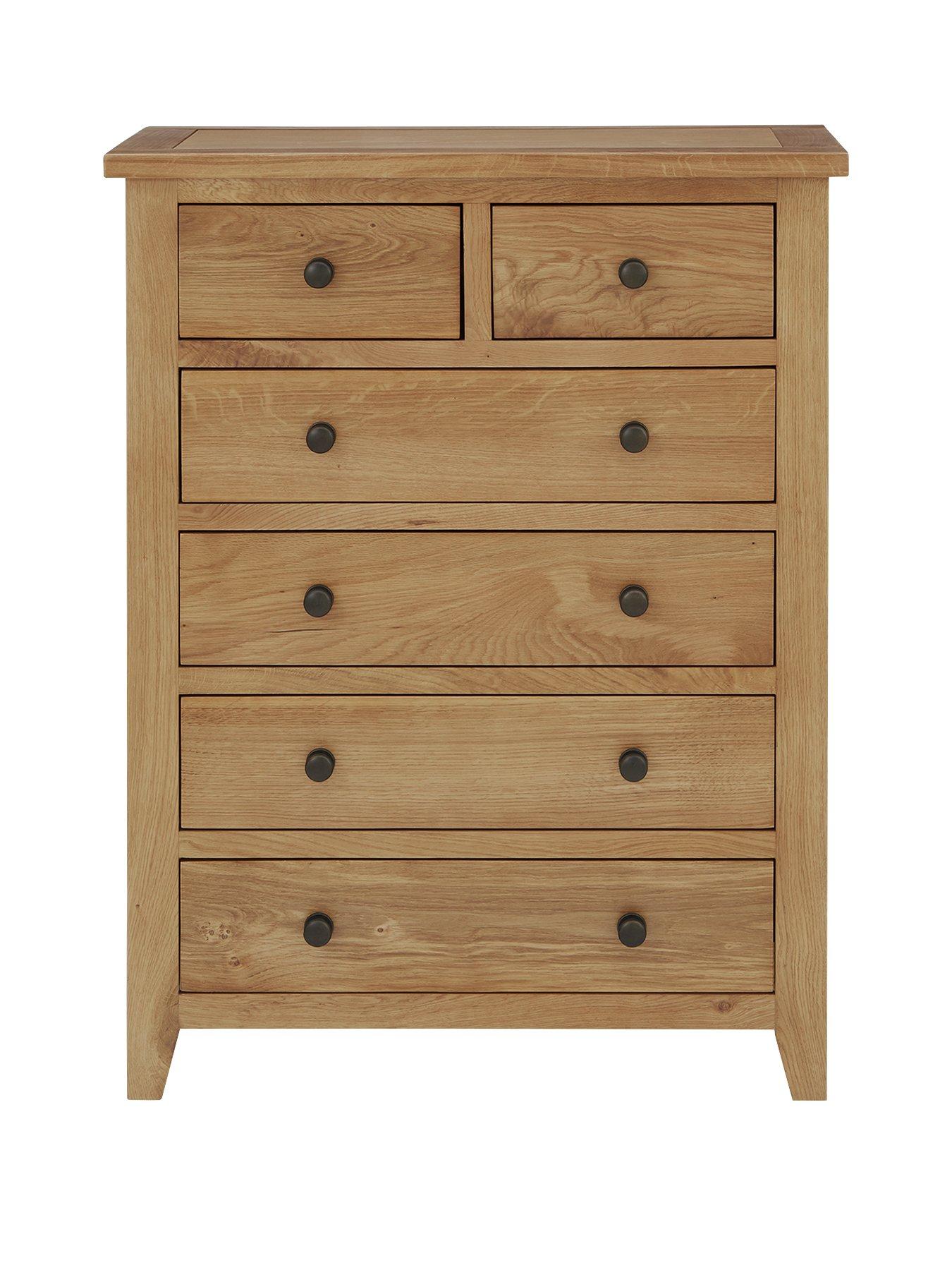julian-bowen-marlborough-ready-assembled-4-2-drawer-chest