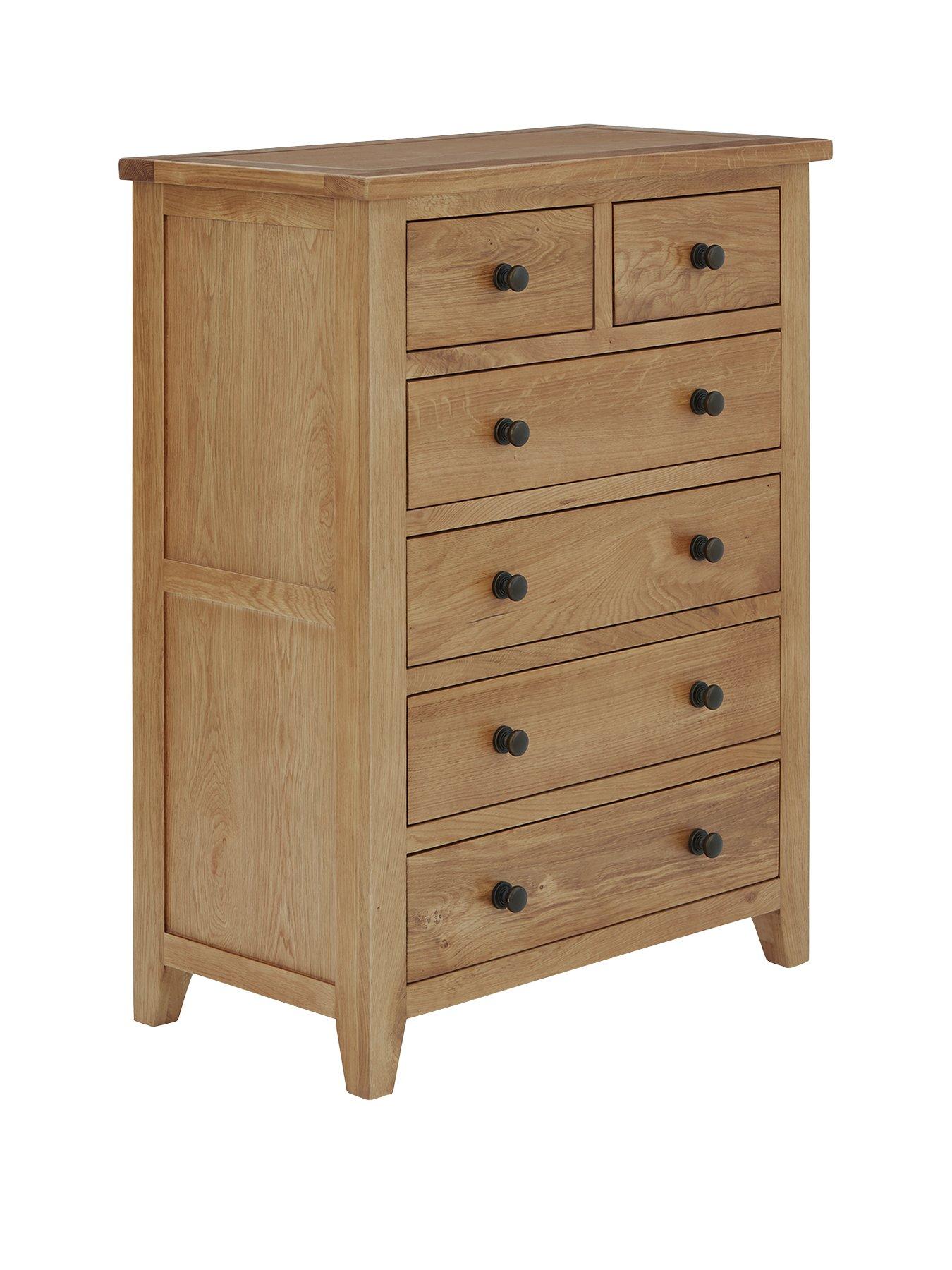 back image of julian-bowen-marlborough-ready-assembled-4-2-drawer-chest
