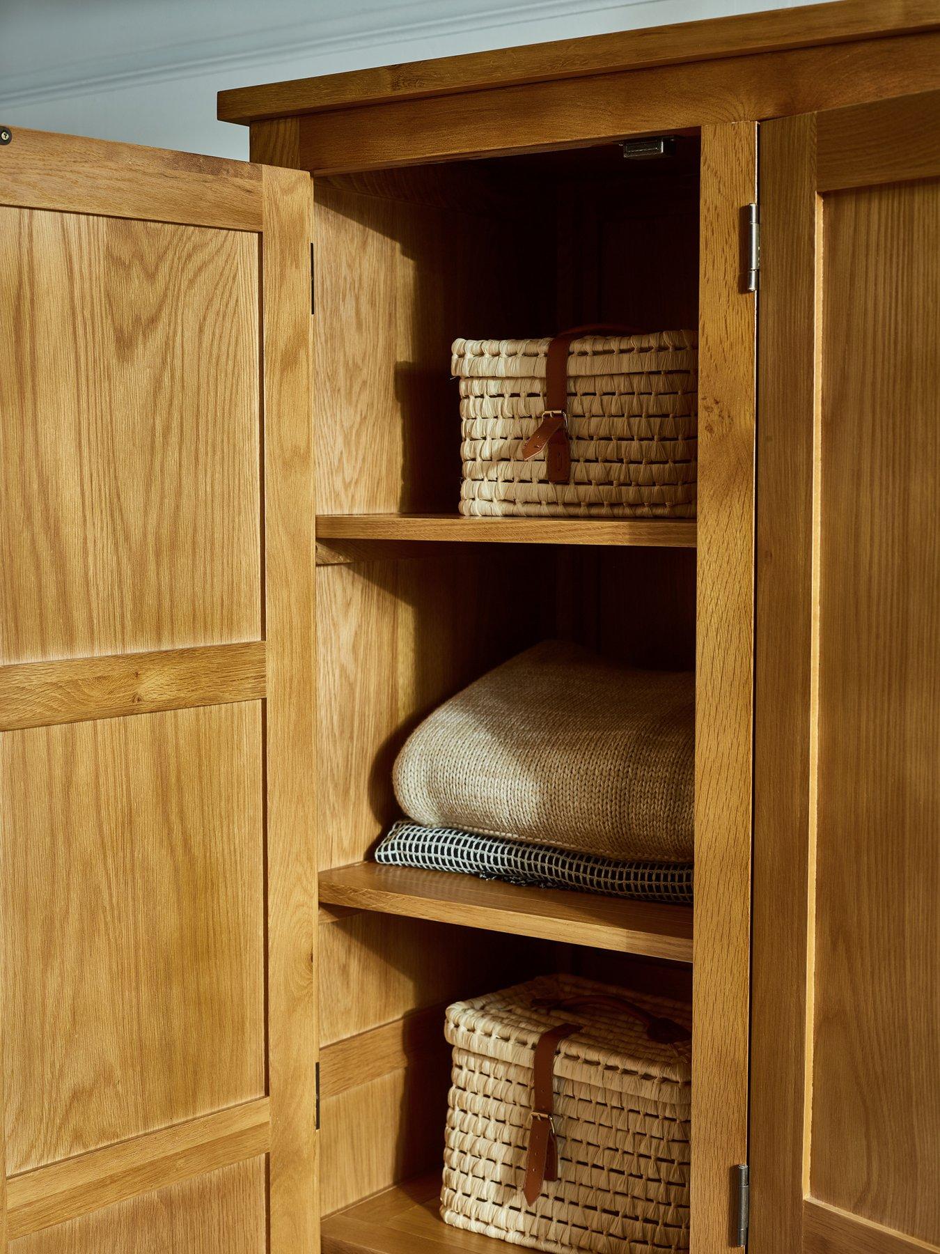 Image 4 of 7 of Julian Bowen Marlborough 3 Door Wardrobe with Fitted Interior