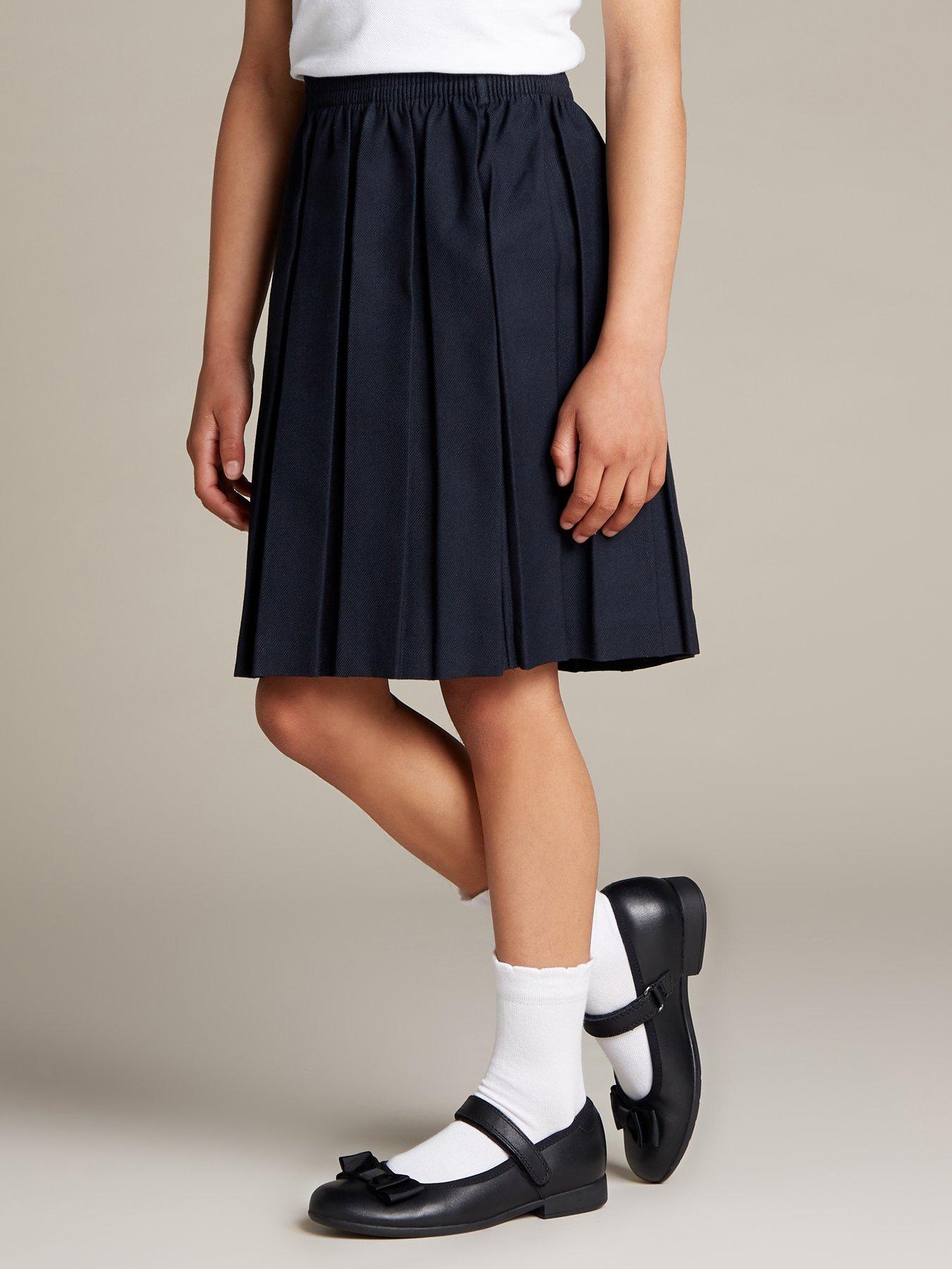 Image 7 of 7 of Clarks Scala Tap Bow School Shoes - Black Leather