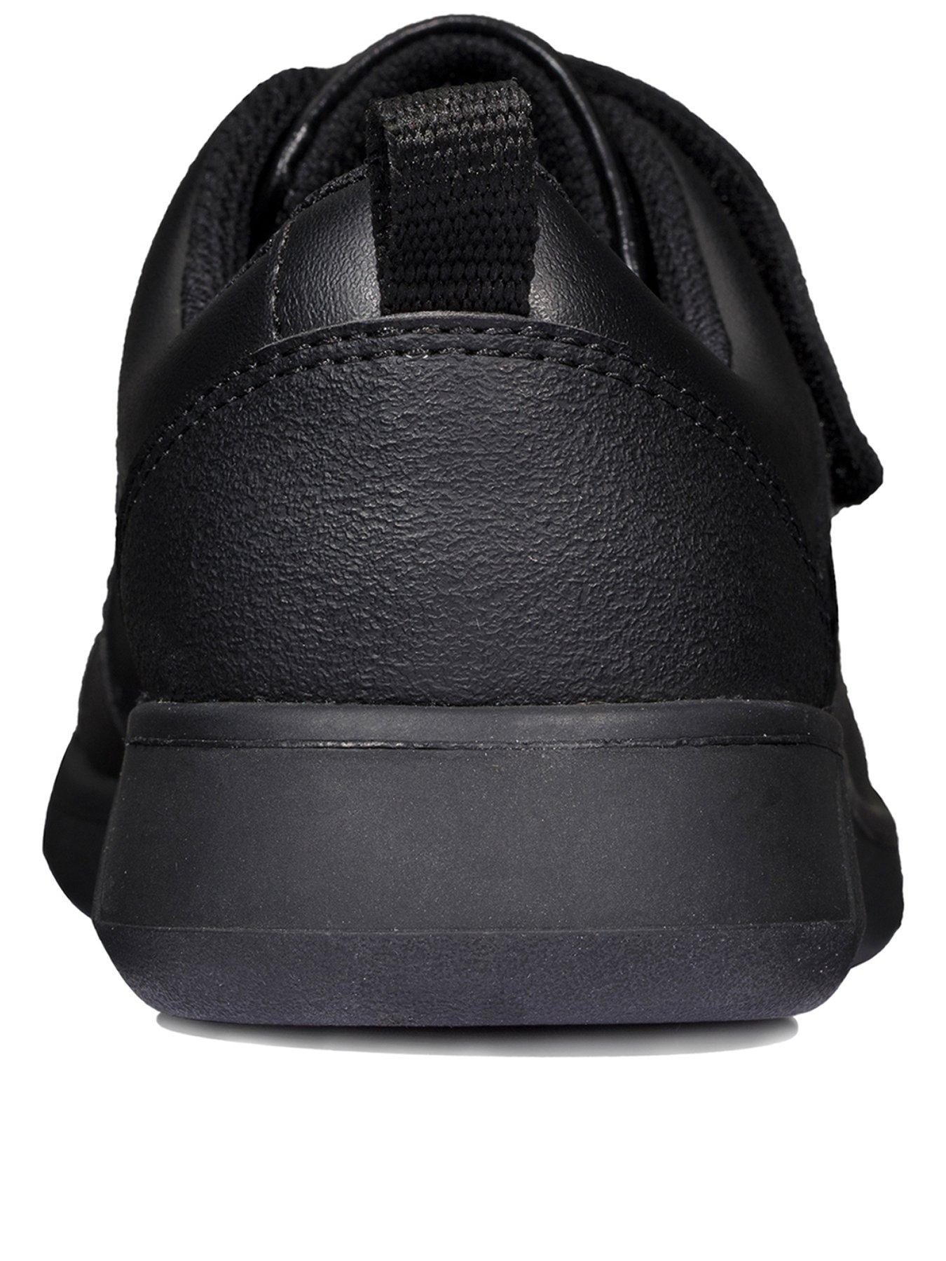  image of clarks-boysnbspyouth-scape-sky-strap-school-shoes-black-leather